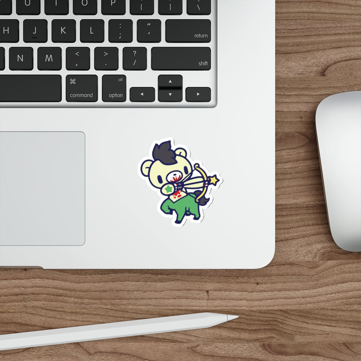 Gloomy Zodiac Sagittarius Die-Cut Stickers