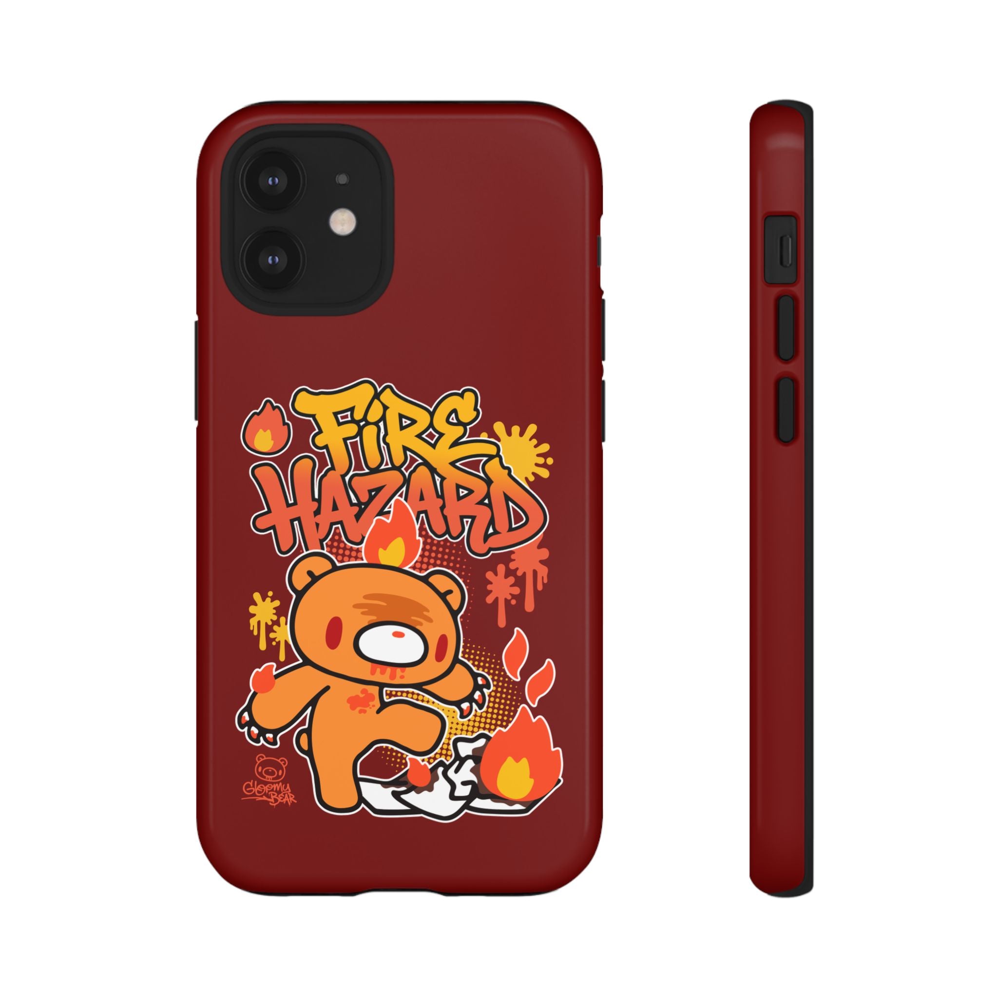 Gloomy Fire trash Phone Case
