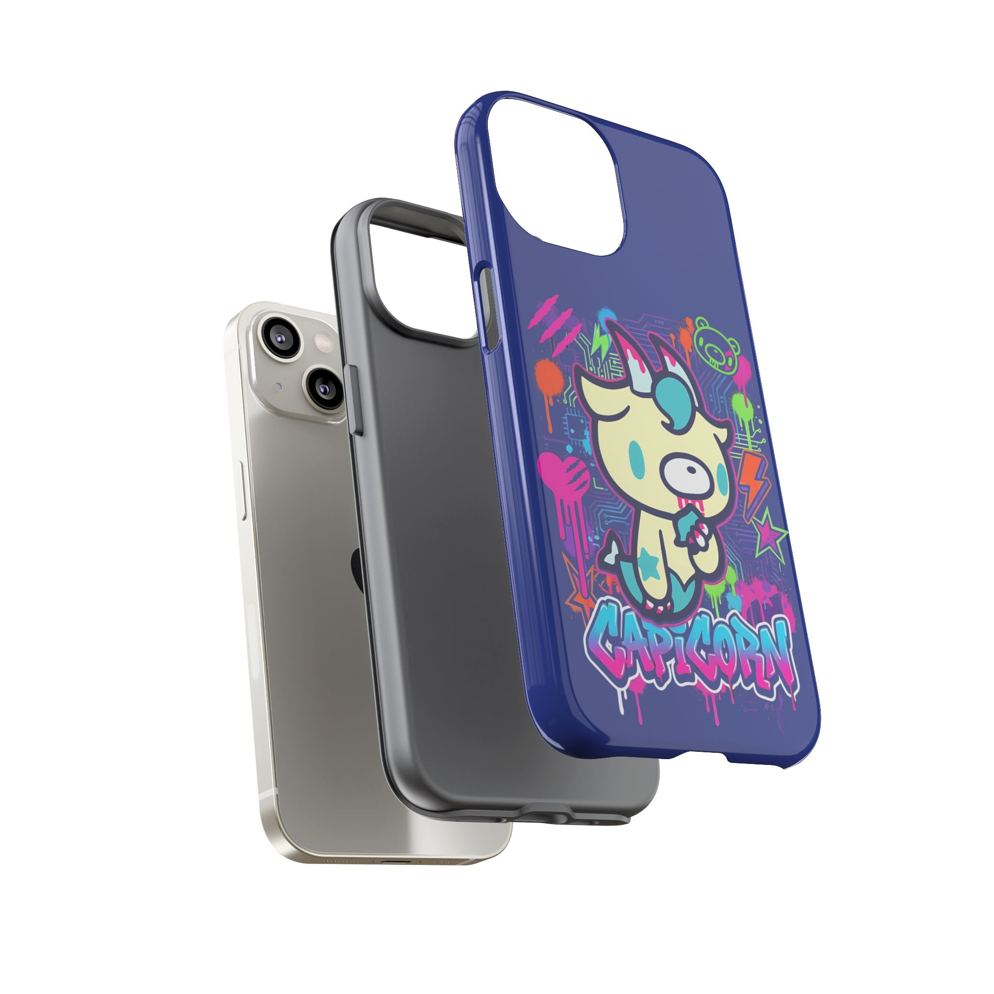 Zodiac Capricorn Gloomy Bear Phone Case