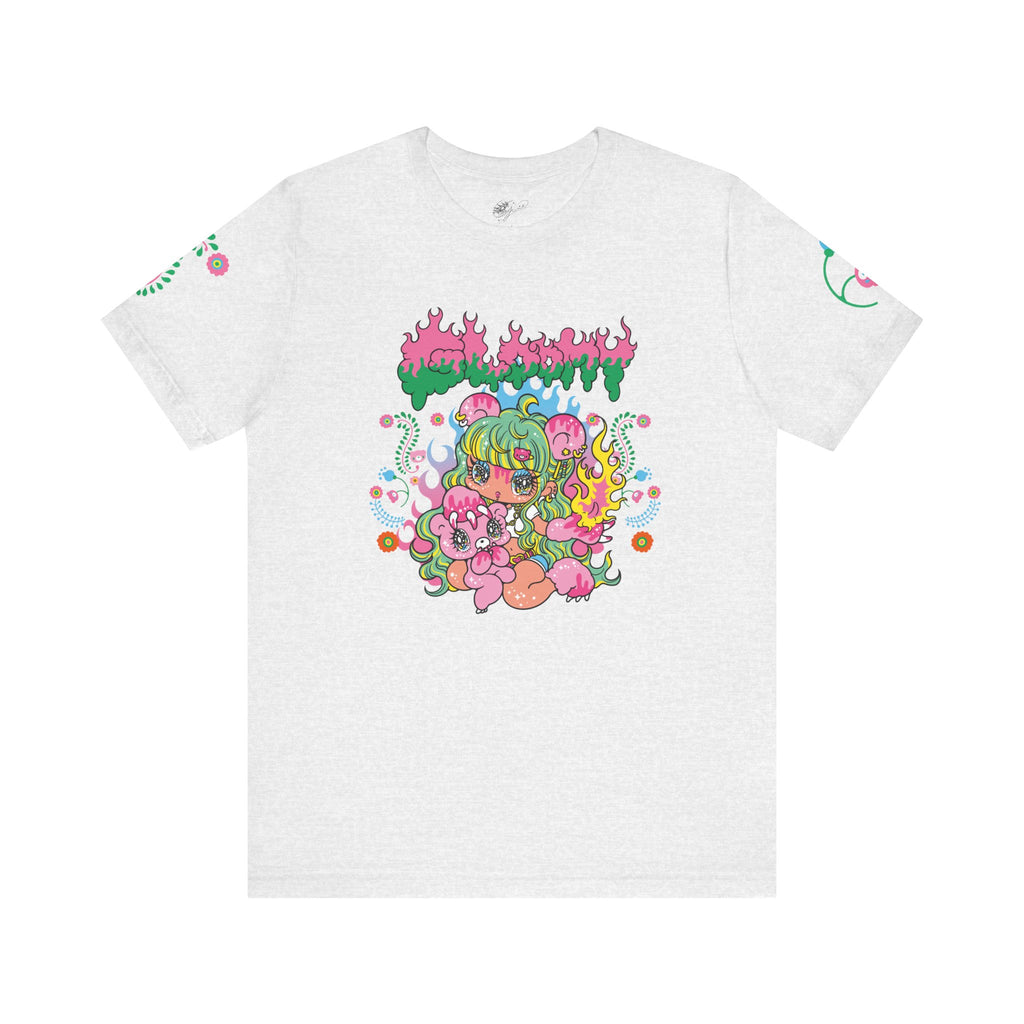 YURIE SEKIYA X GLOOMY BEAR🌟 FLAME GAL 2024 Unisex Short Sleeve Tee