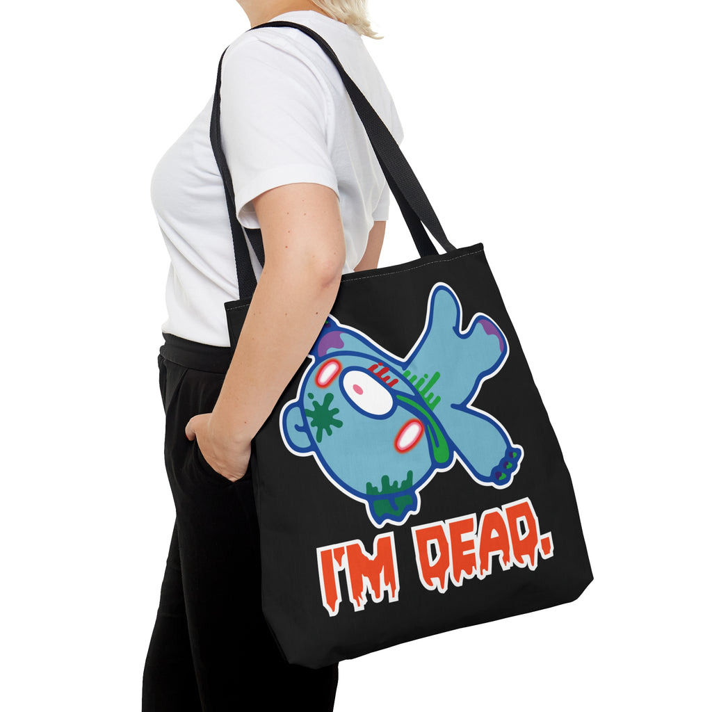 Zombie I'm Dead Gloomy Bear Tote Bag