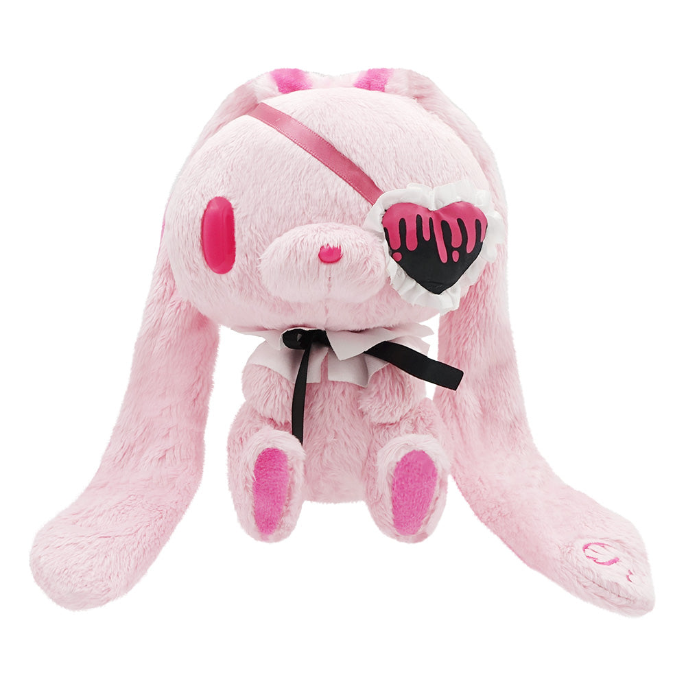Gloomy Eye Patch Palm-Sized Sitting Plush (Pink)