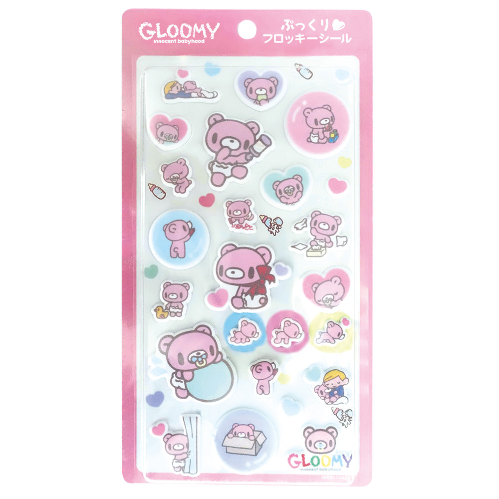 Gloomy Baby Flocky Stickers