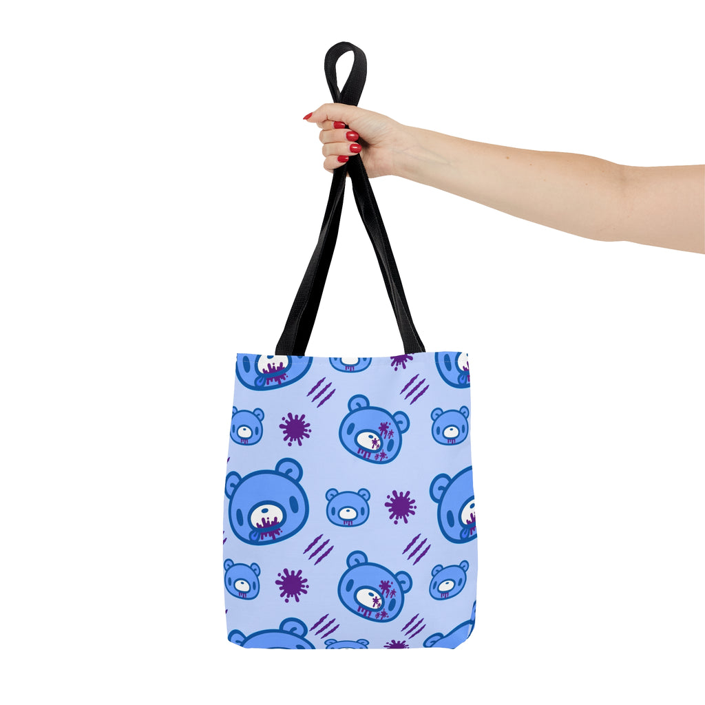 True Blue Gloomy - Canvas Tote Bag