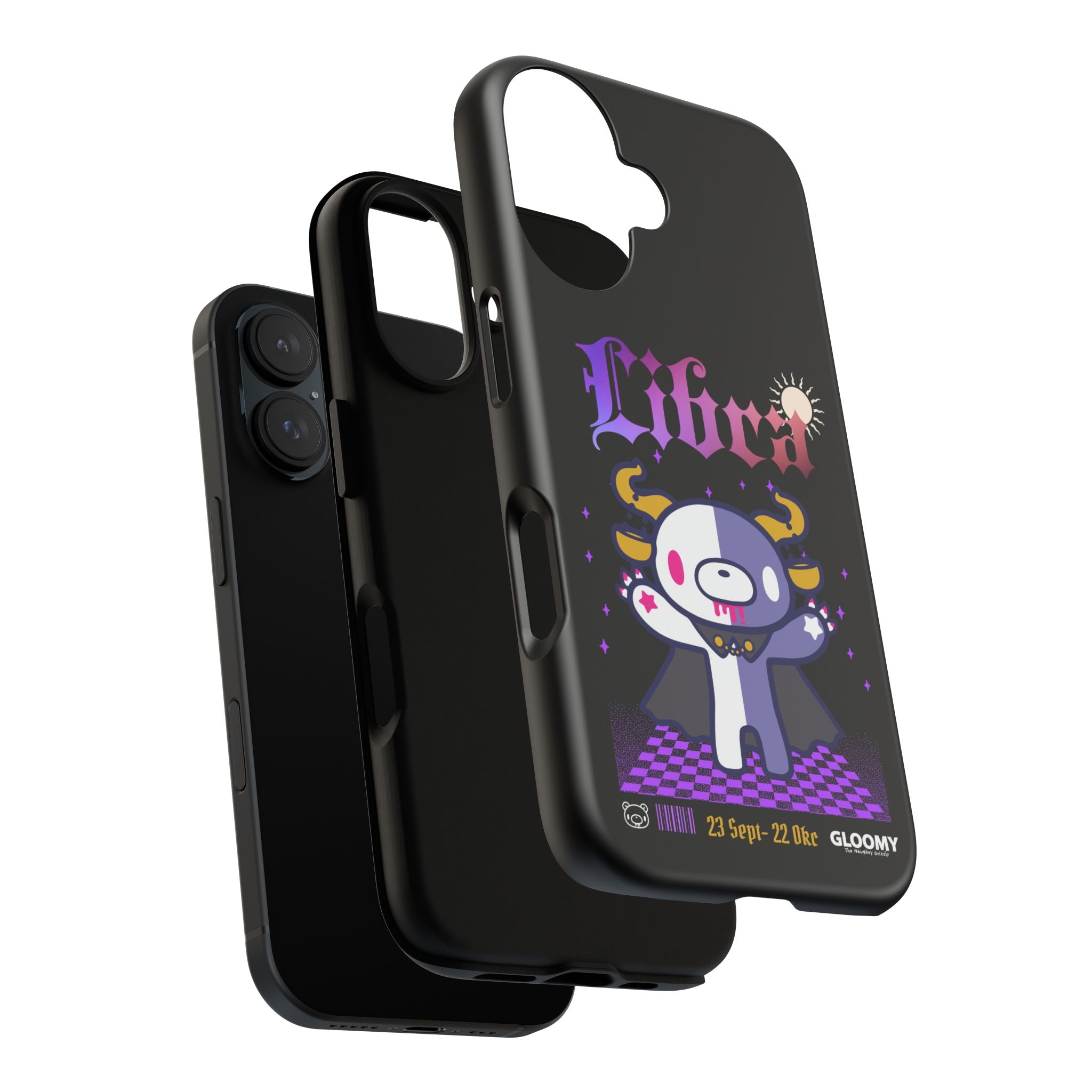 gloomy bear libra zodiac Phone Case