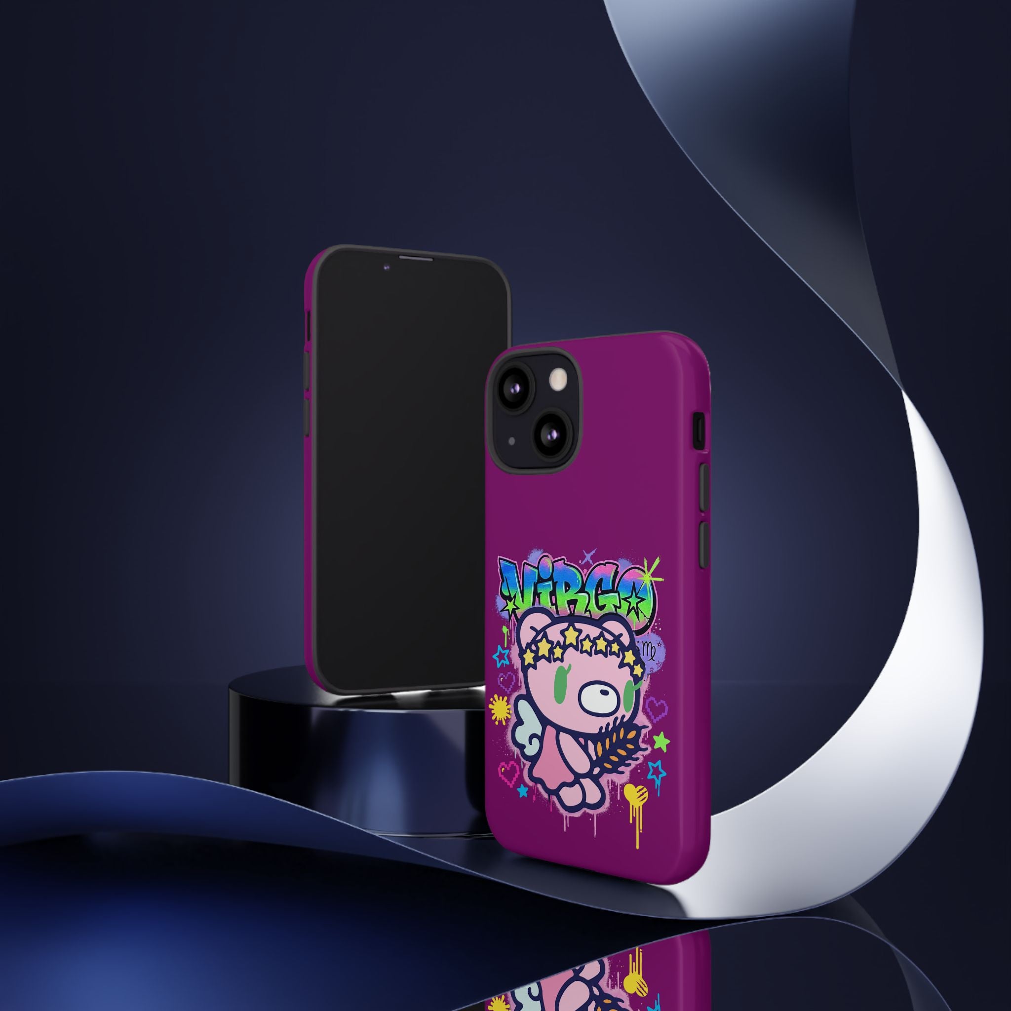 Zodiac Virgo  Gloomy Bear  Phone Case