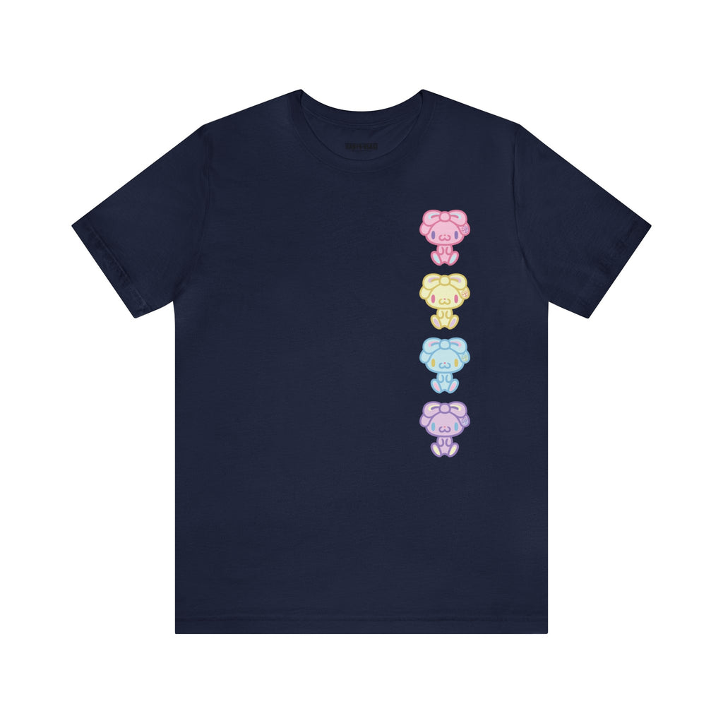 Line Pastel All Purpose Bunny - Unisex Tee