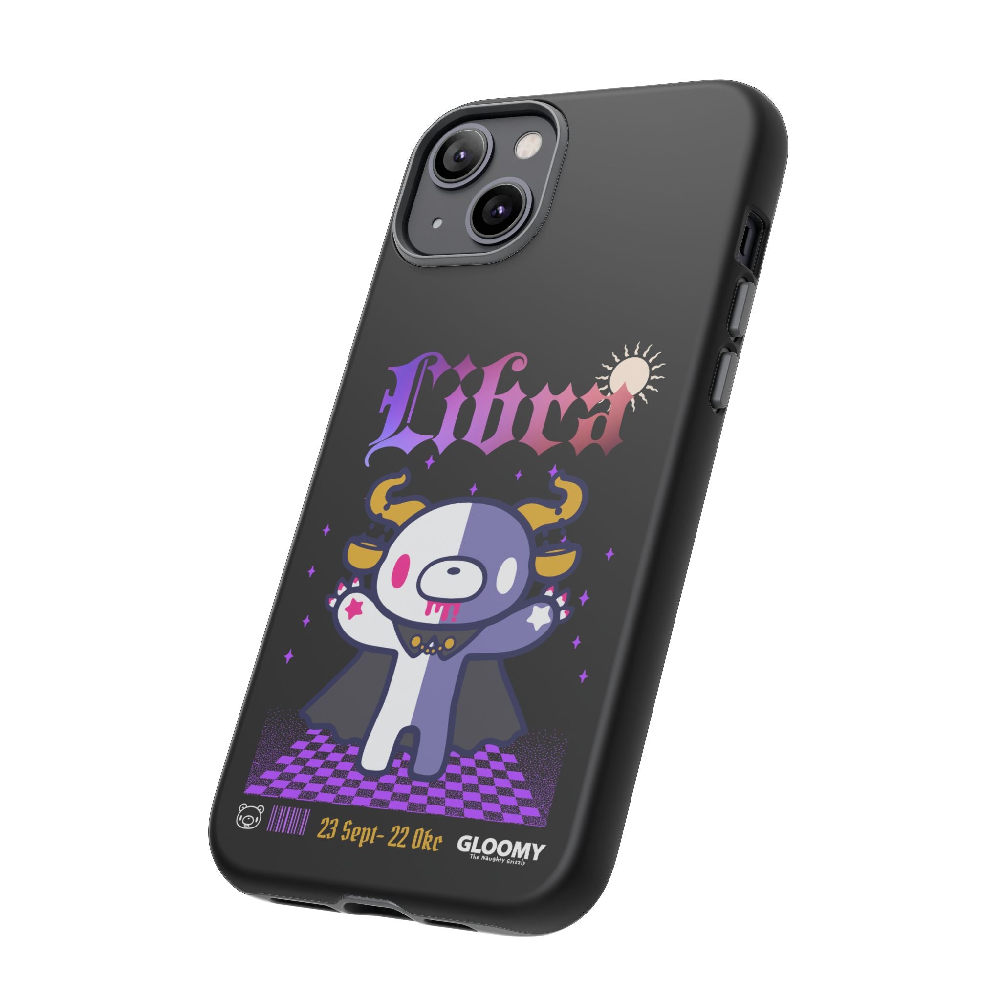 gloomy bear libra zodiac Phone Case
