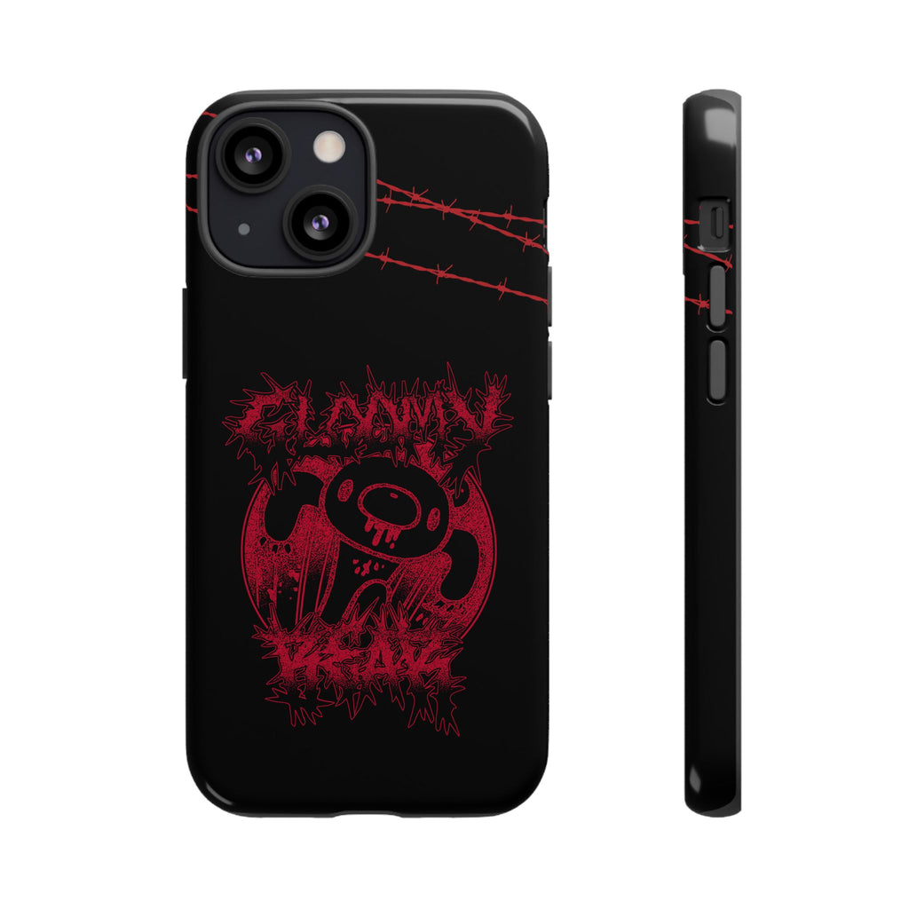 Gloomy Bear Metal Show Red Phone Case