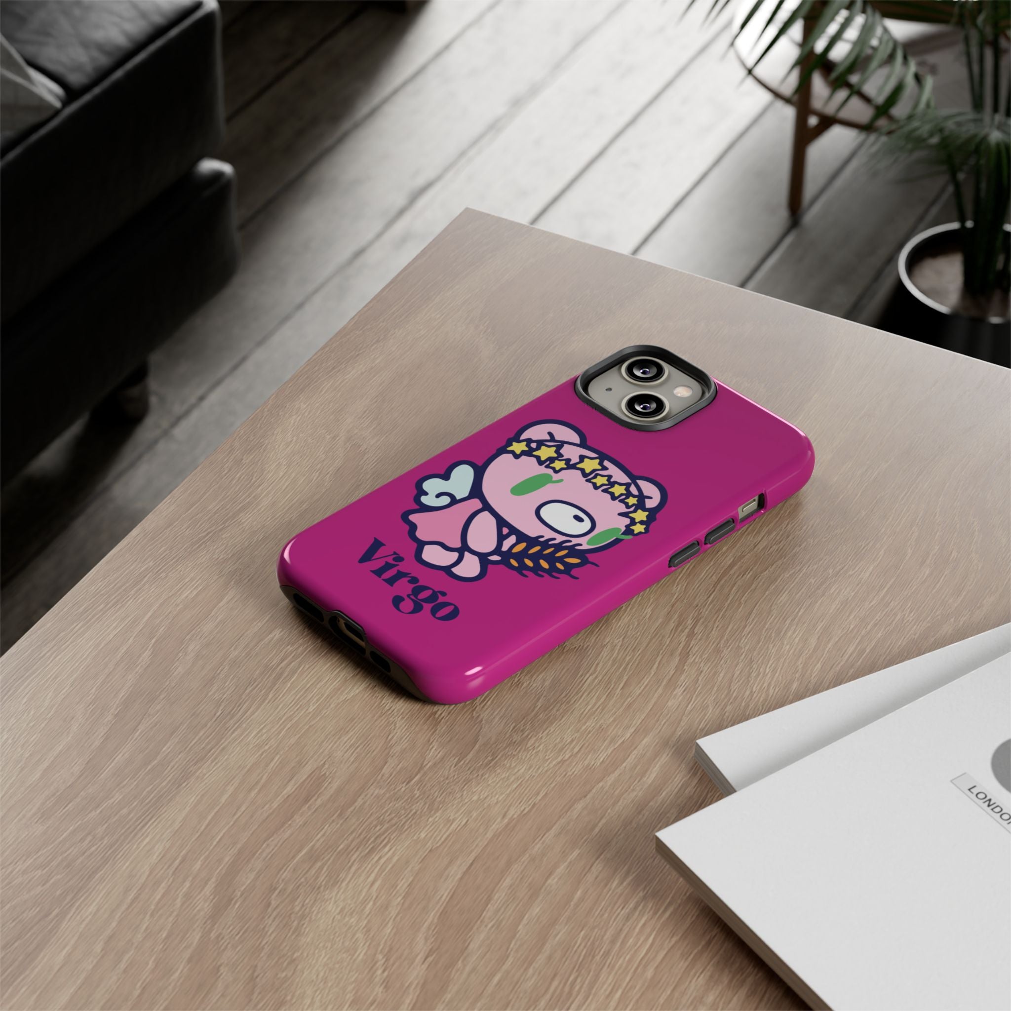 Zodiac Virgo gloomy bear Phone Case