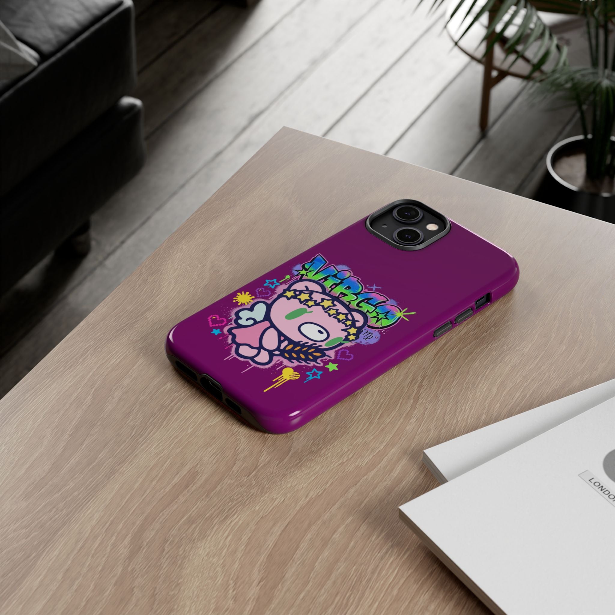 Zodiac Virgo  Gloomy Bear  Phone Case