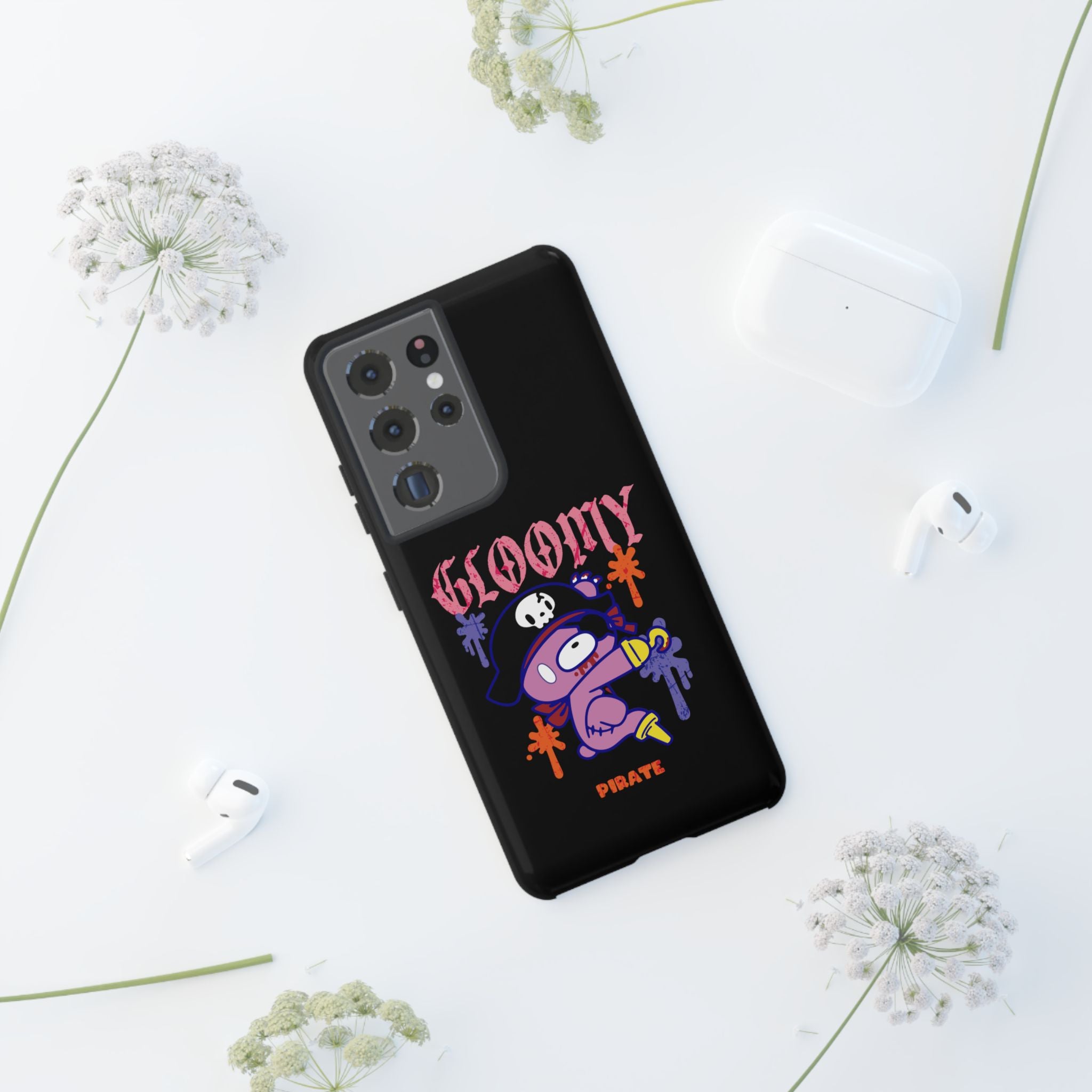 gloomy bear Halloween pirate Phone Case