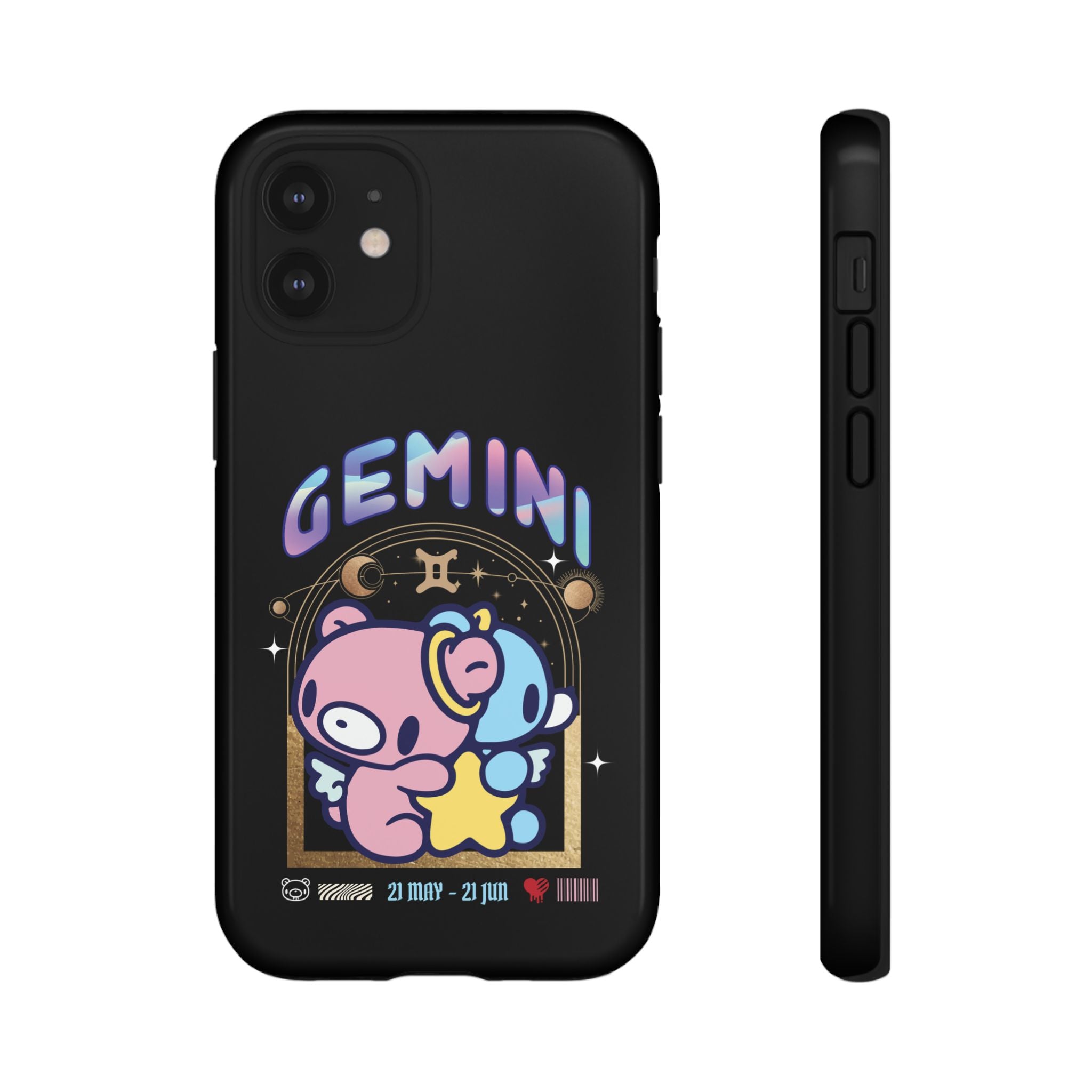Gloomy gemini Phone Case