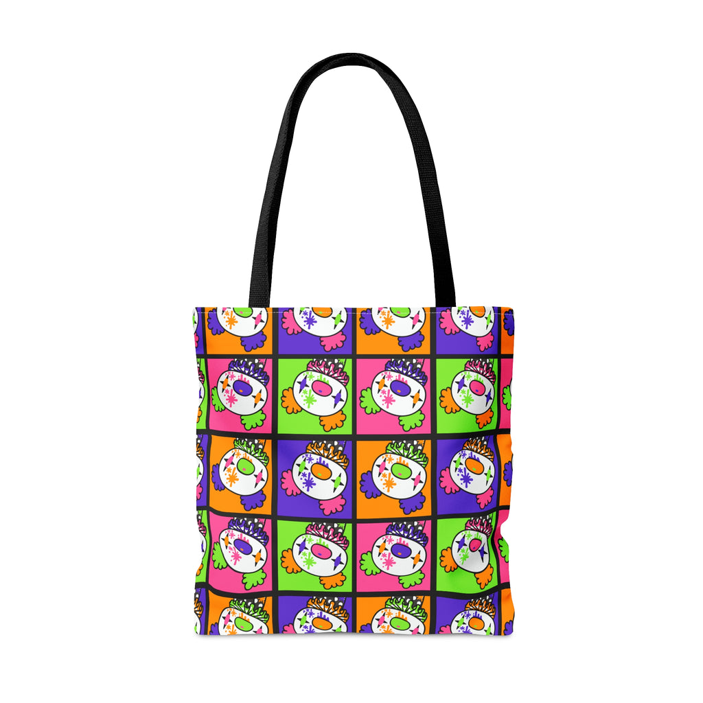 Gloomy Clown Multicolor Tote Bag