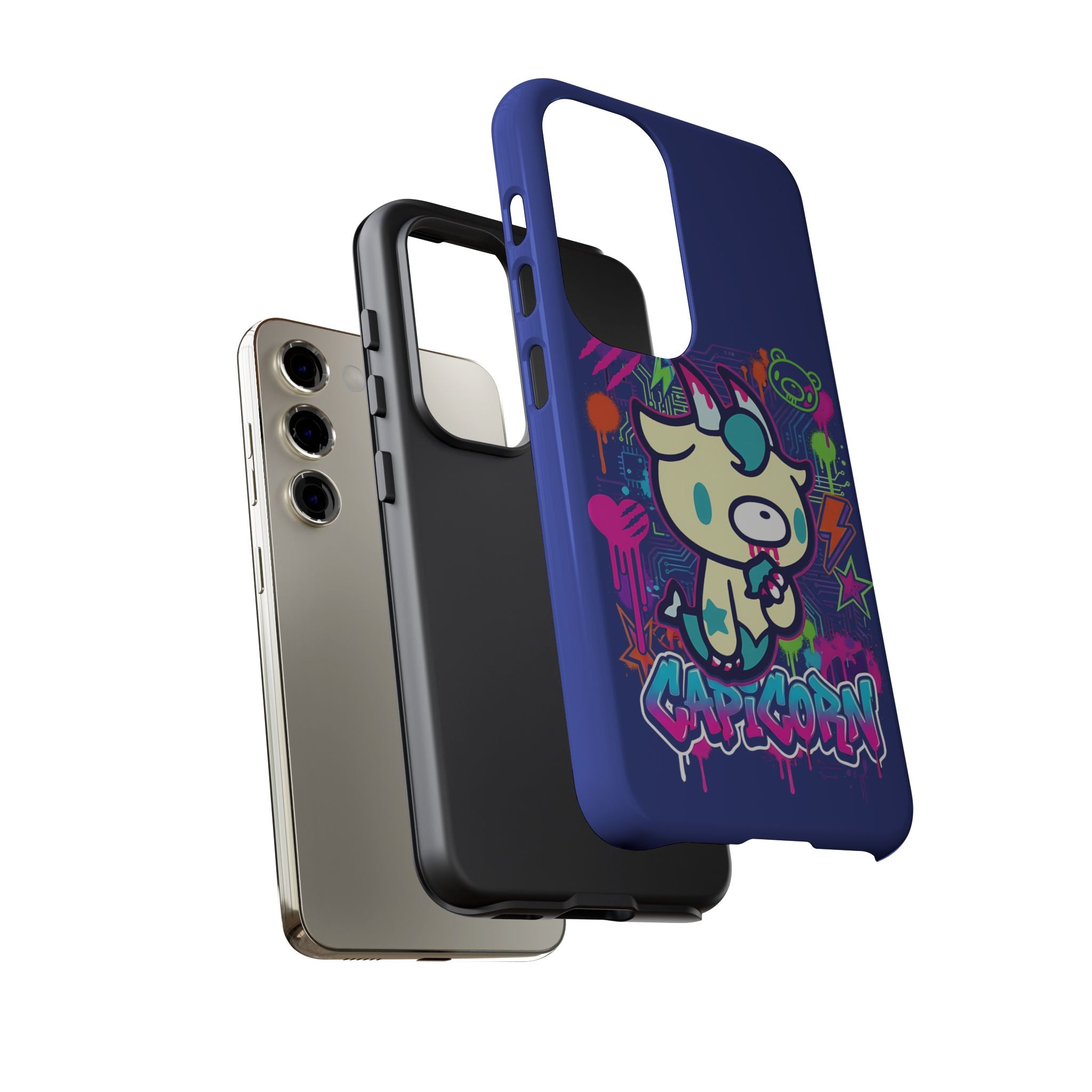 Zodiac Capricorn Gloomy Bear Phone Case