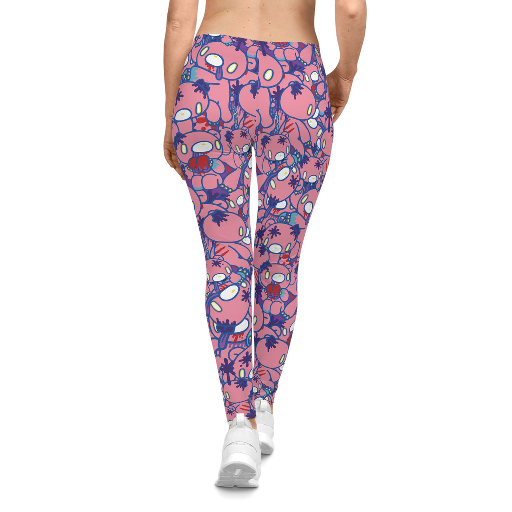 Undead Gloomy Bear AOP - Womens Leggings