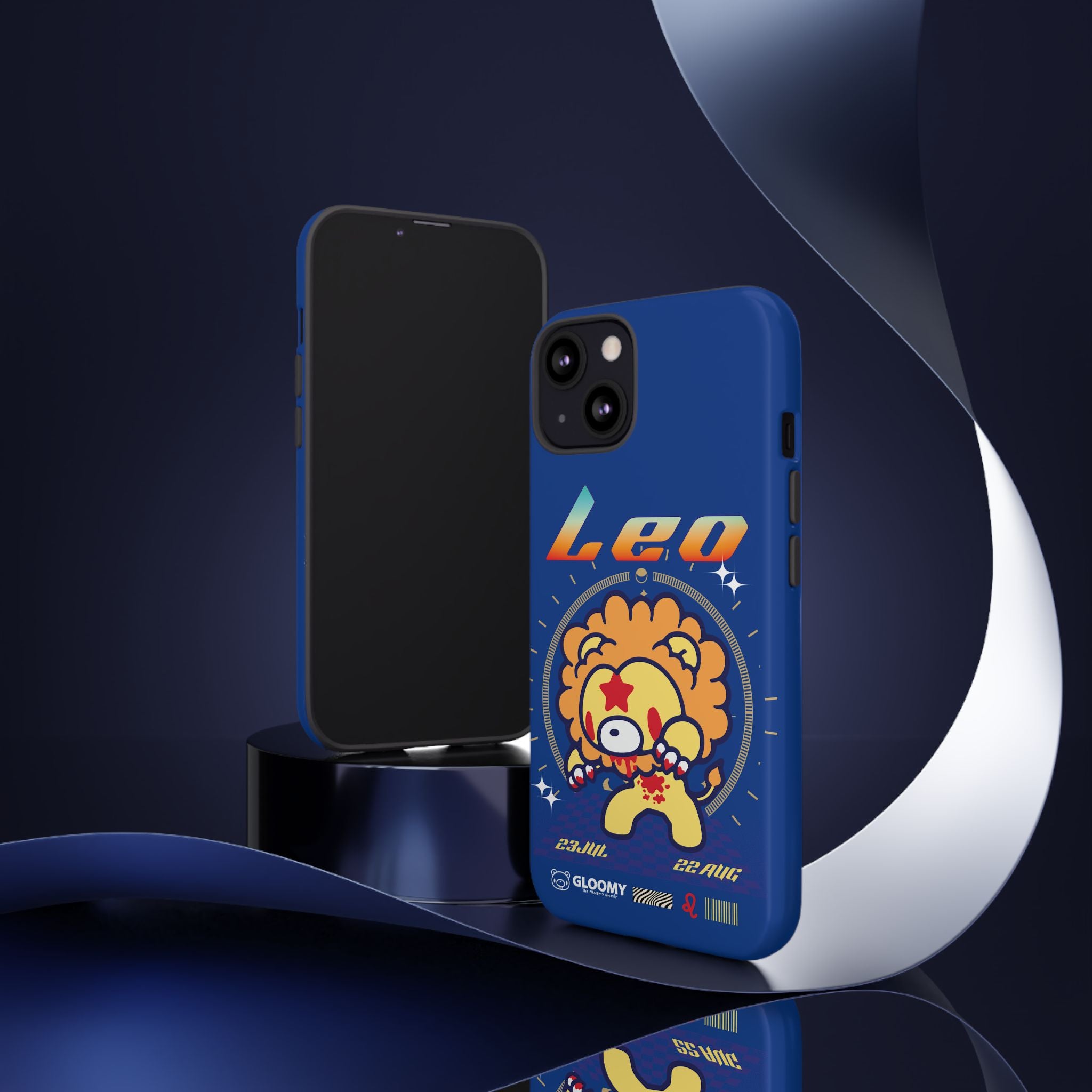 Zodiac Leo gloomy bear Phone Case