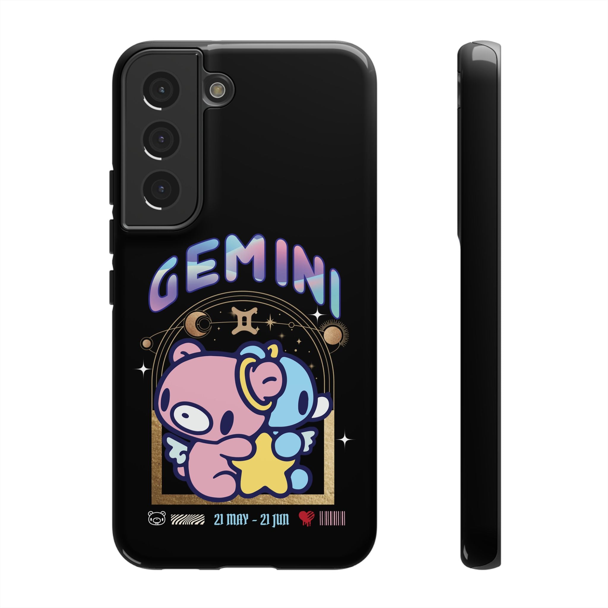 Gloomy gemini Phone Case