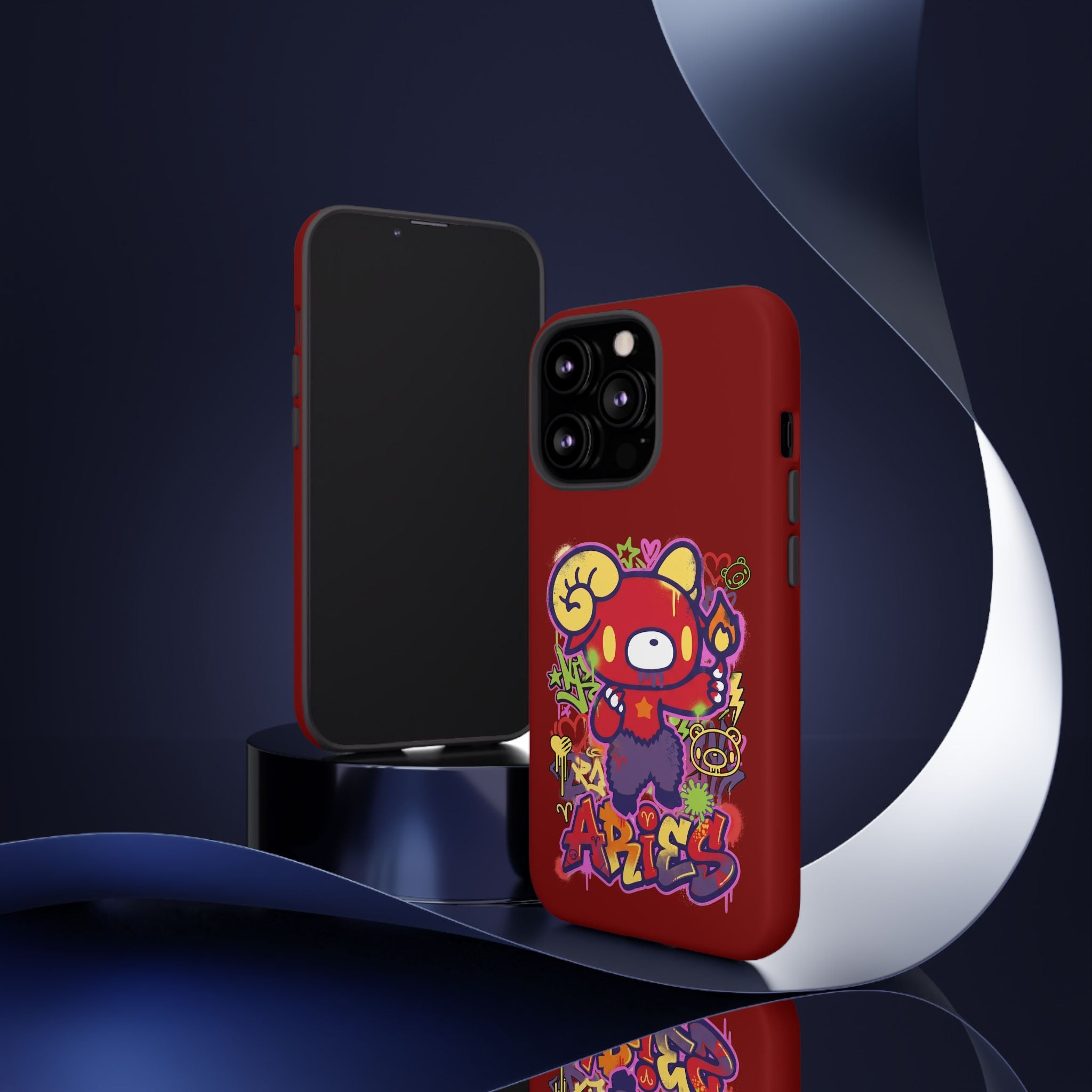 Zodiac Aries  Gloomy Bear Phone Case