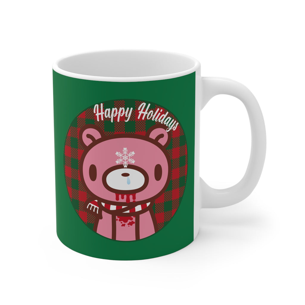 Happy Holidays Gloomy Bear Ceramic Mug (11oz)