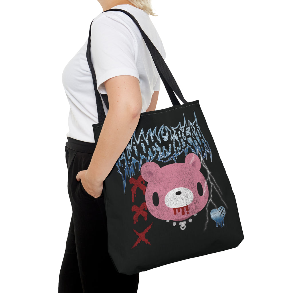 Gloomy Bear RIDE THE LIGHTNING Tote Bag