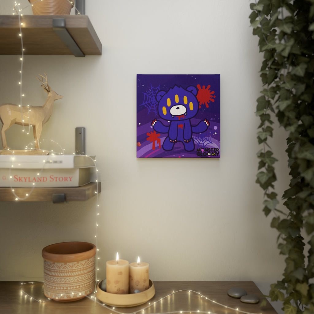 Gloomy Spider Monster Wall Canvas