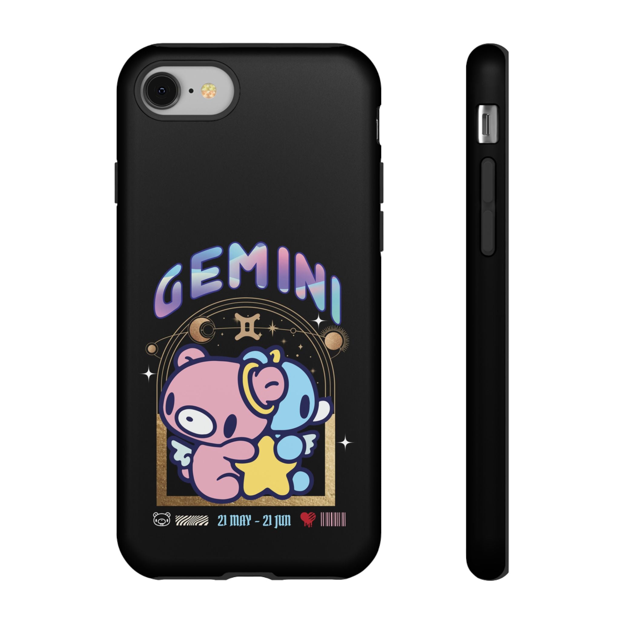 Gloomy gemini Phone Case