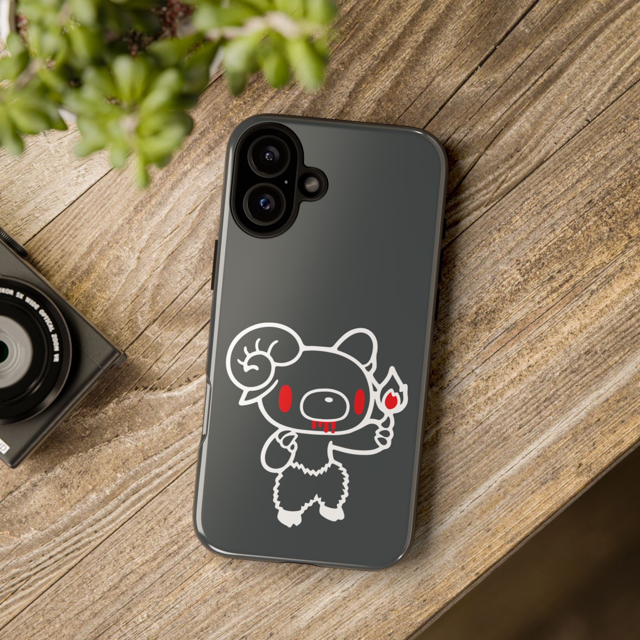 Zodiac Aries Gloomy Bear Phone Case