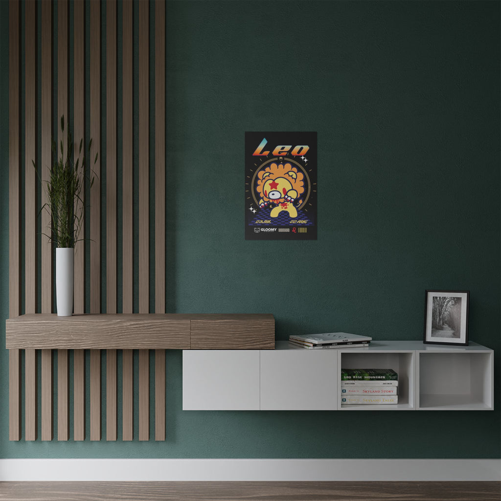 Leo Zodiac Satin Posters (300gsm)