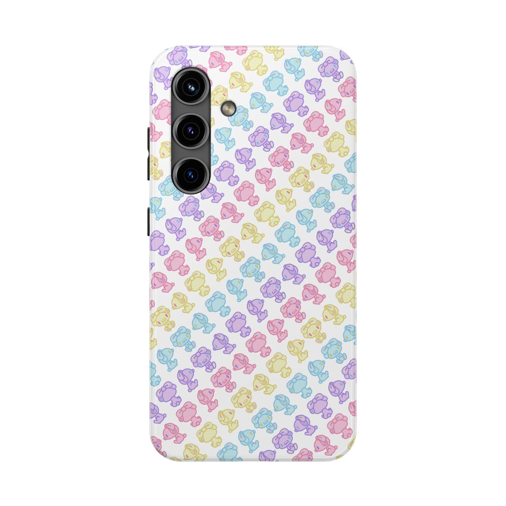 Rotating Pastel All Purpose Bunny - iPhone Case