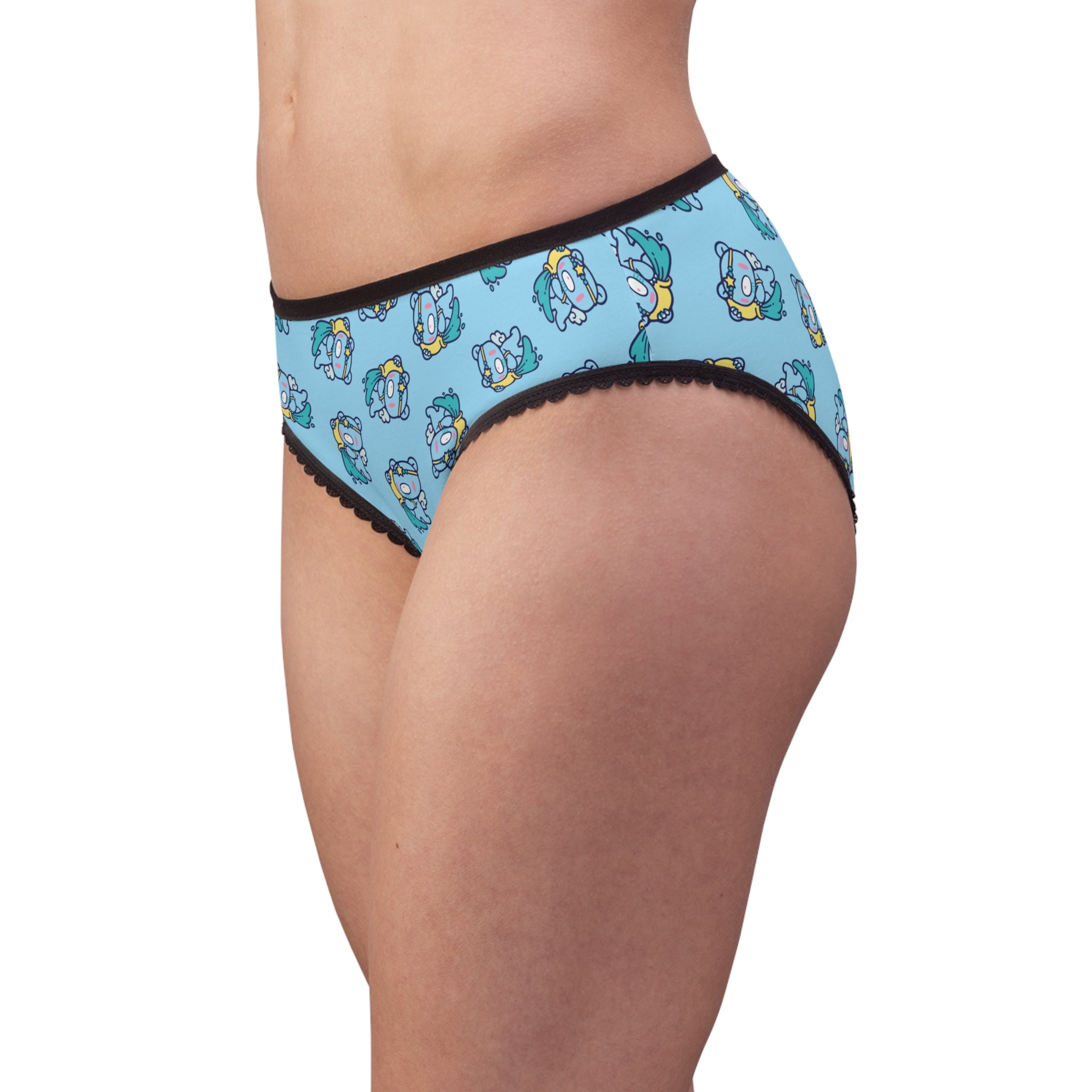 Gloomy Aquarius Women's Briefs (AOP)
