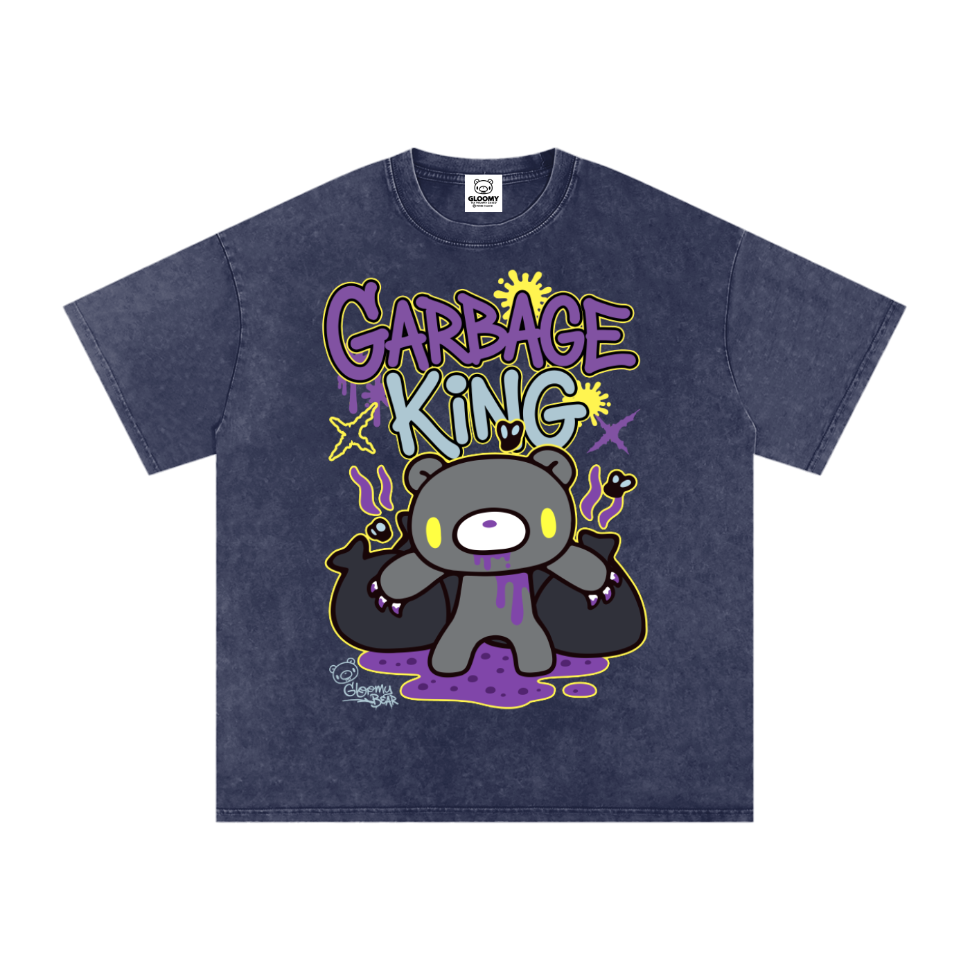 Gloomy Trash Collections Acid Wash T