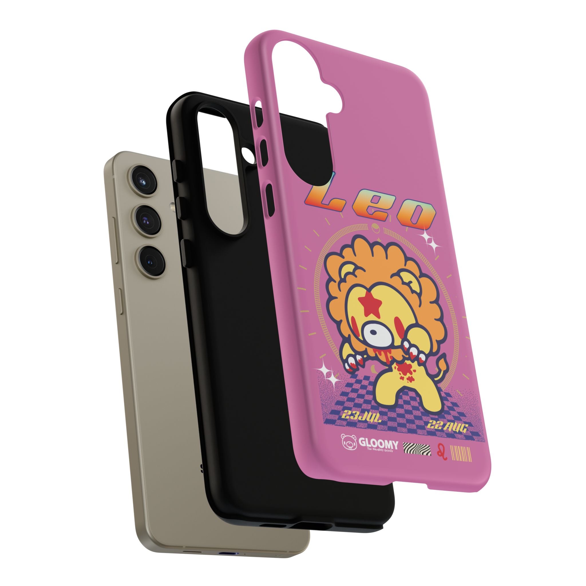 Zodiac Leo gloomy bear Phone Case