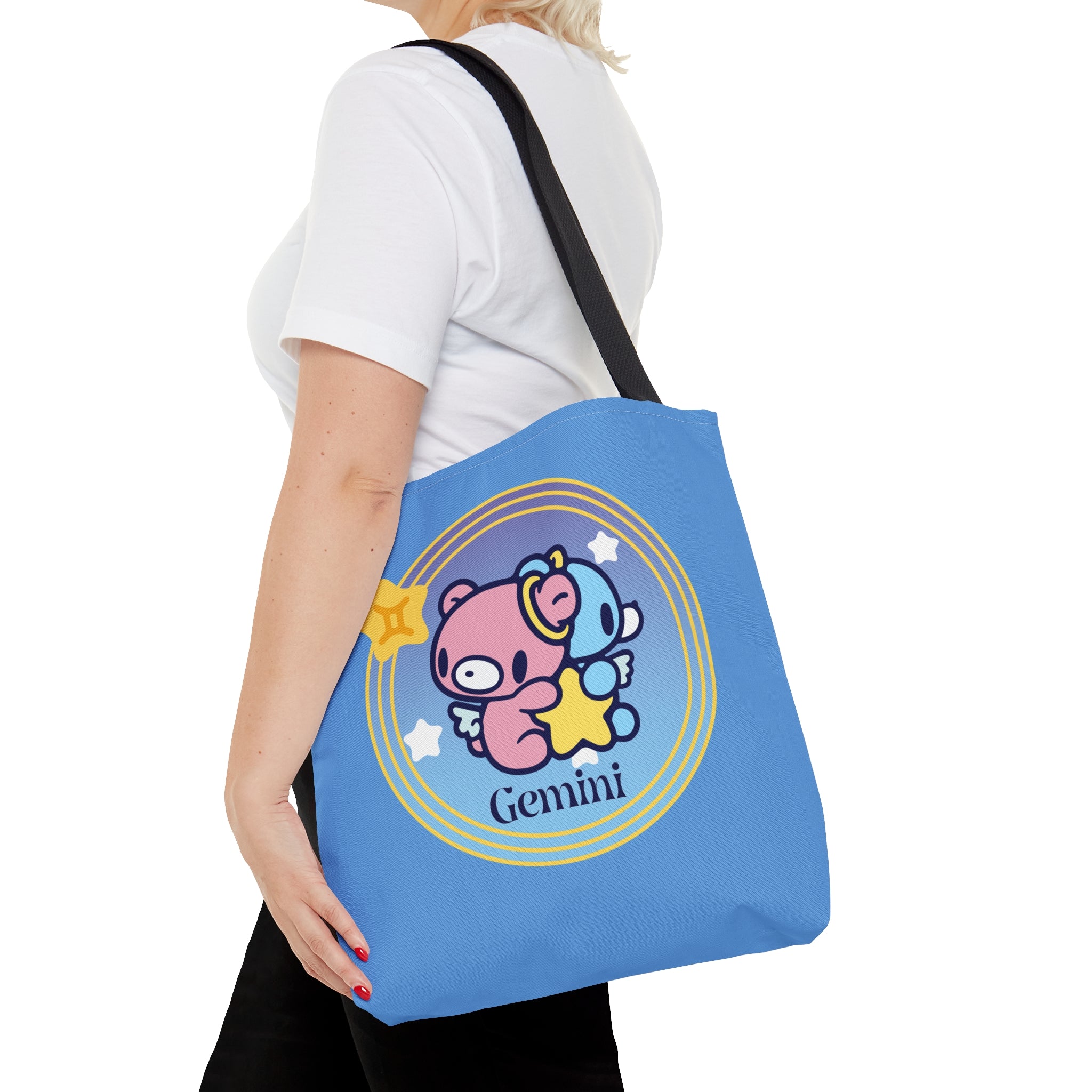 Gloomy Gemini zodiac Tote Bag