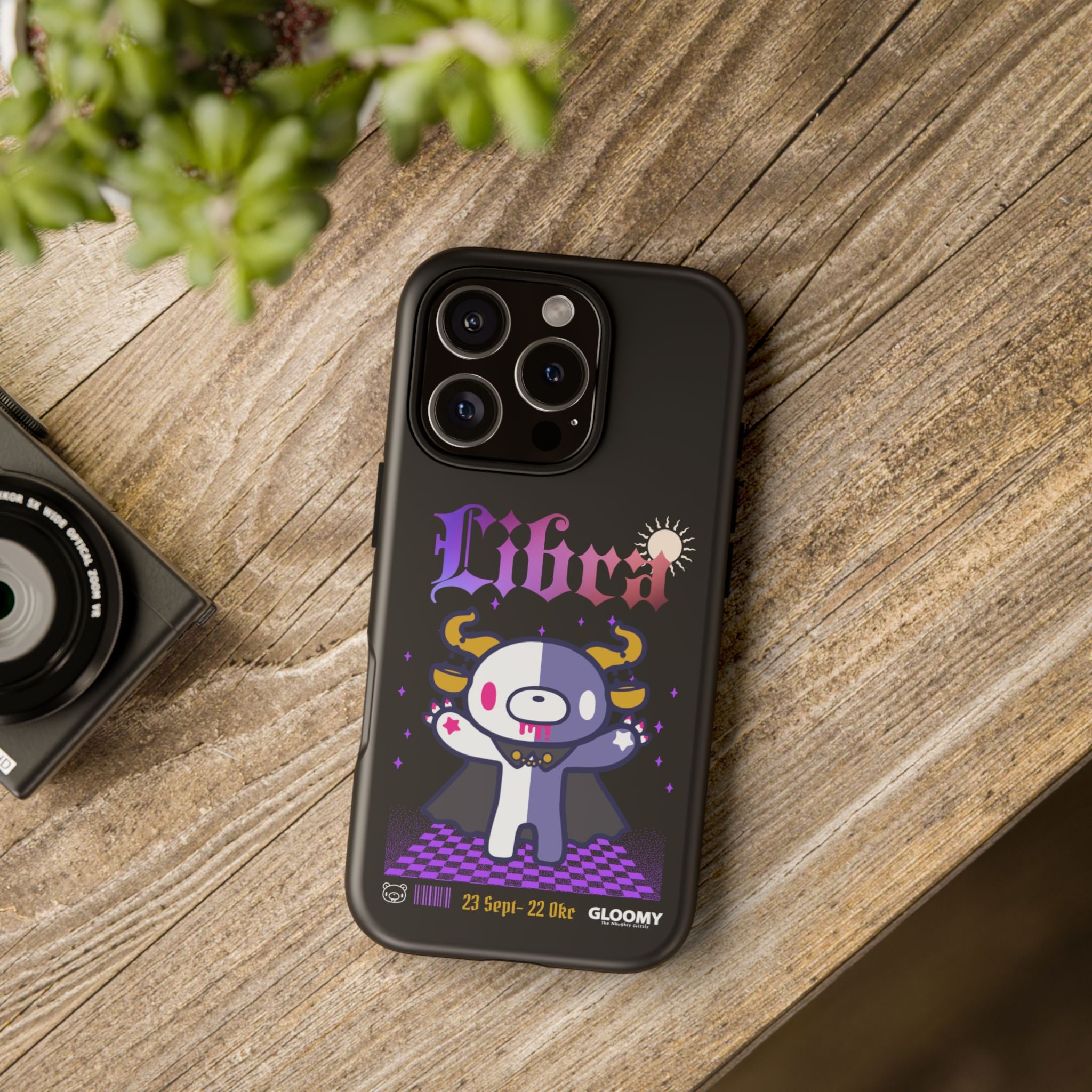 gloomy Bear Libra Zodiac Phone Case