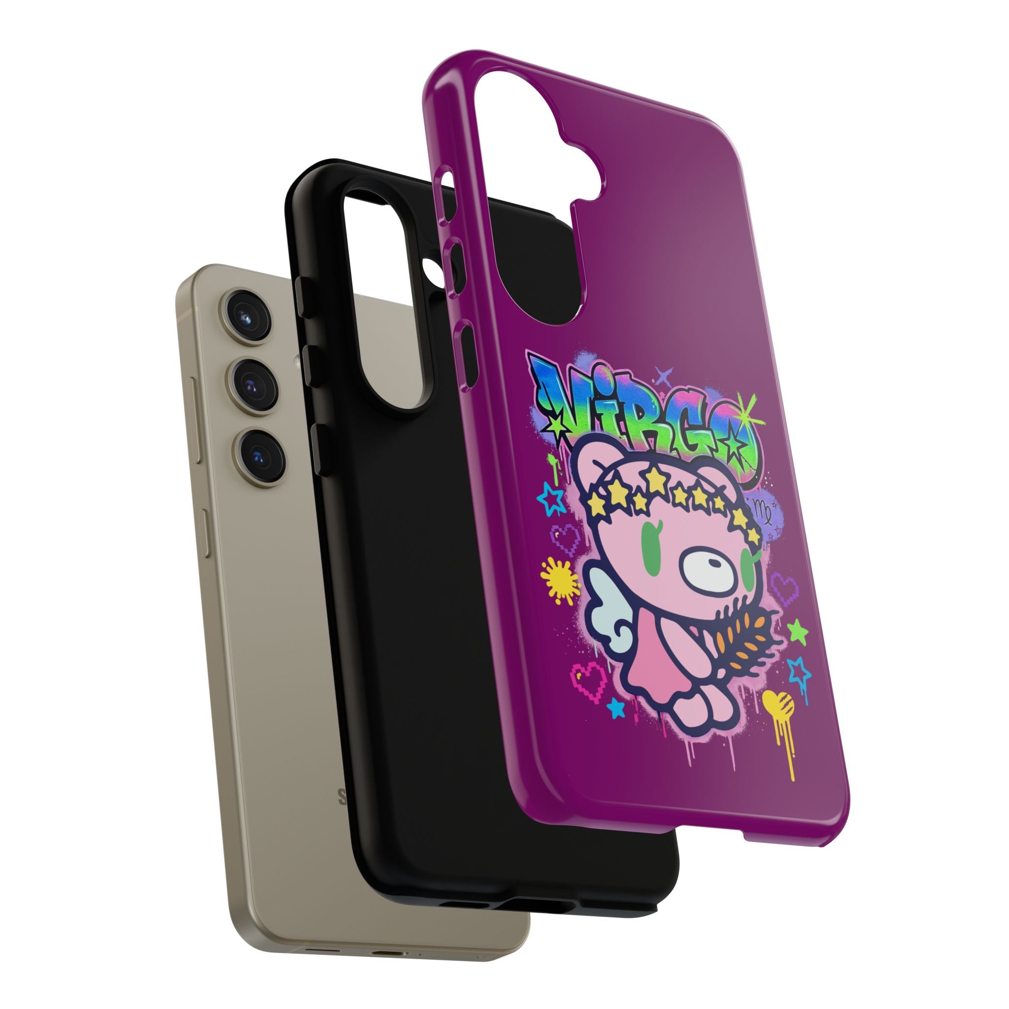 Zodiac Virgo  Gloomy Bear  Phone Case