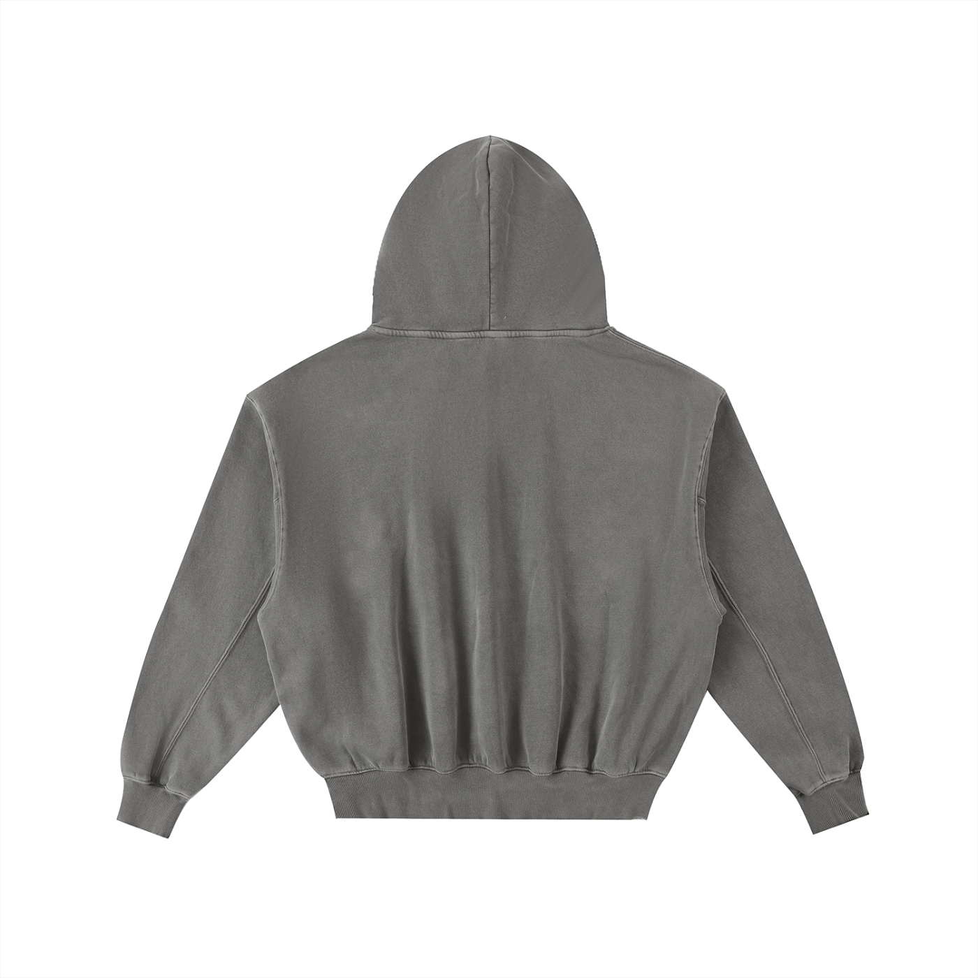 Gloomy Trash Monochrome Collections Washed Fleece Hoodie