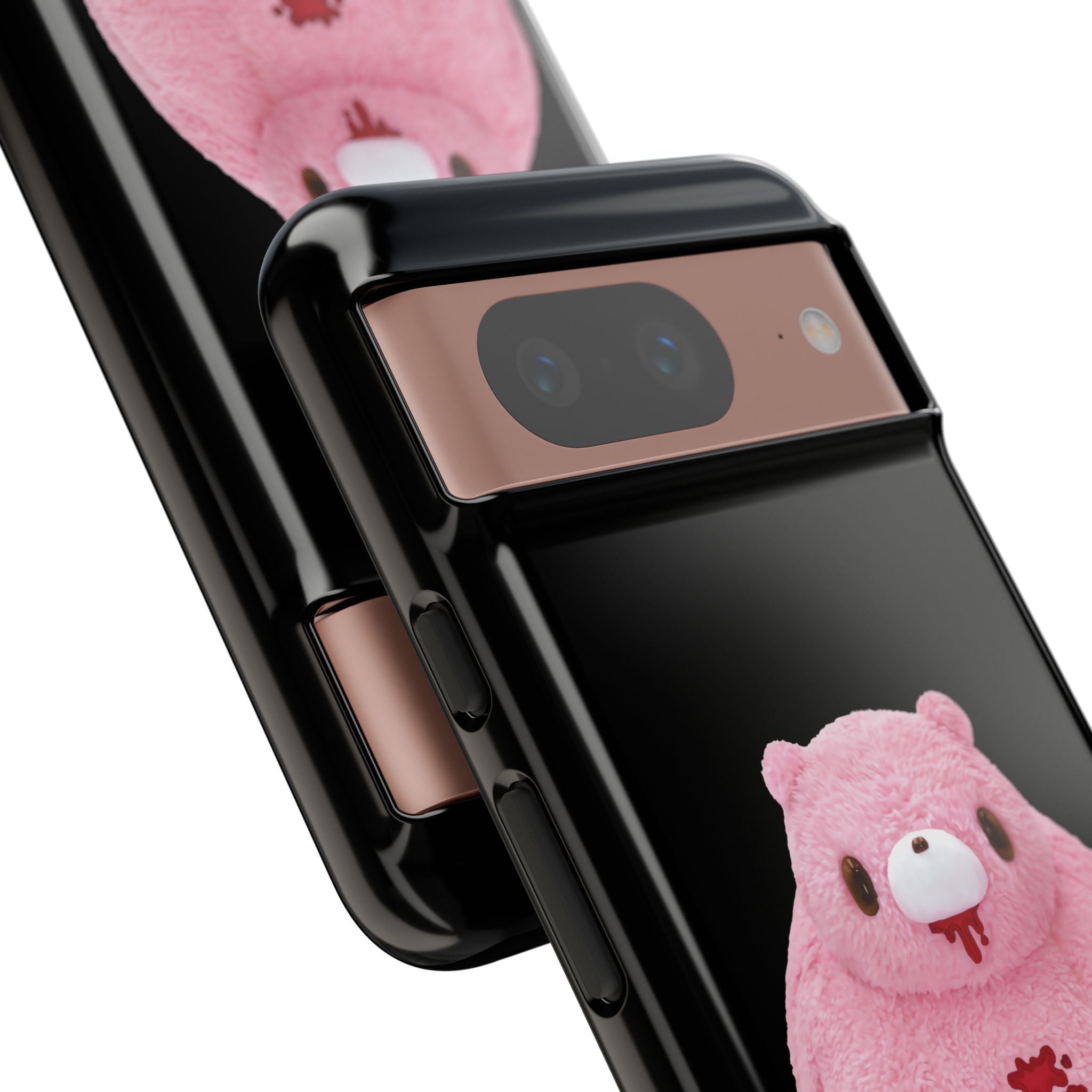 Chubby Gloomy Plush Tough Phone Case