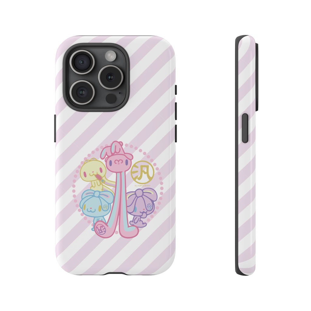 Group Pastel All Purpose Bunny - Phone Case