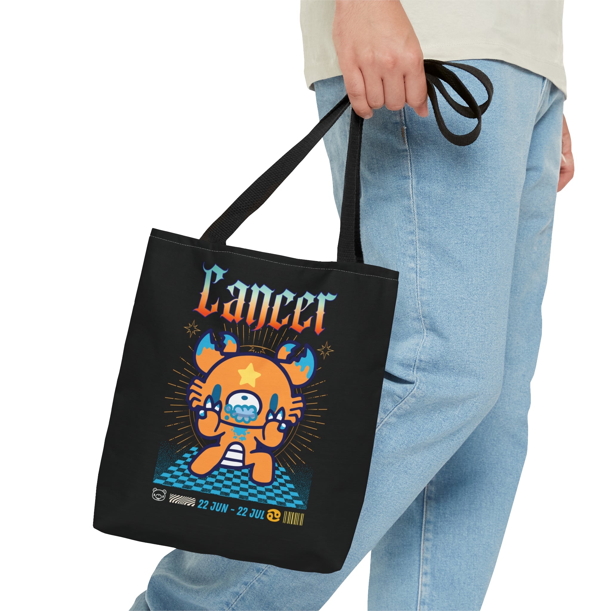 Gloomy Cancer zodiac Tote Bag
