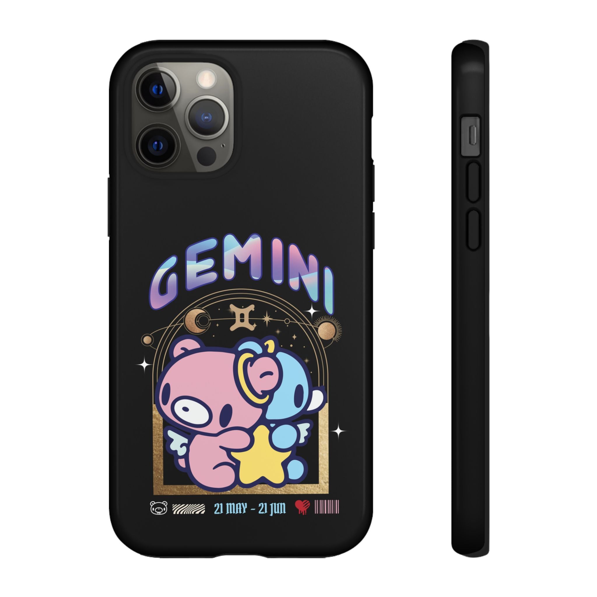 Gloomy gemini Phone Case