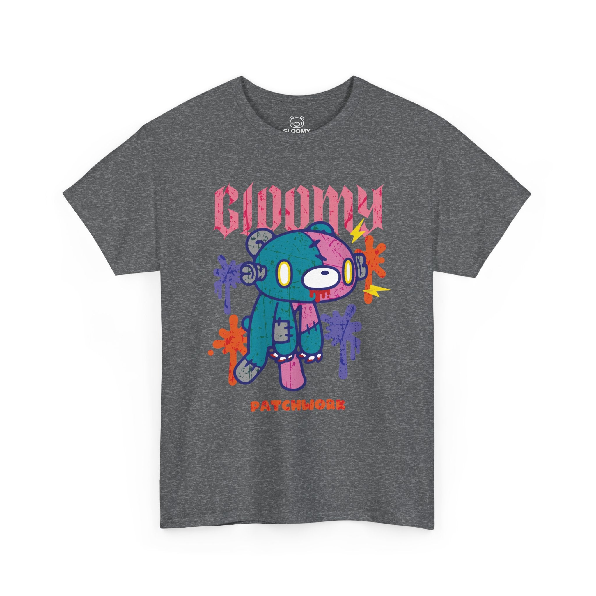 Gloomy Halloween Patchwork T-Shirt