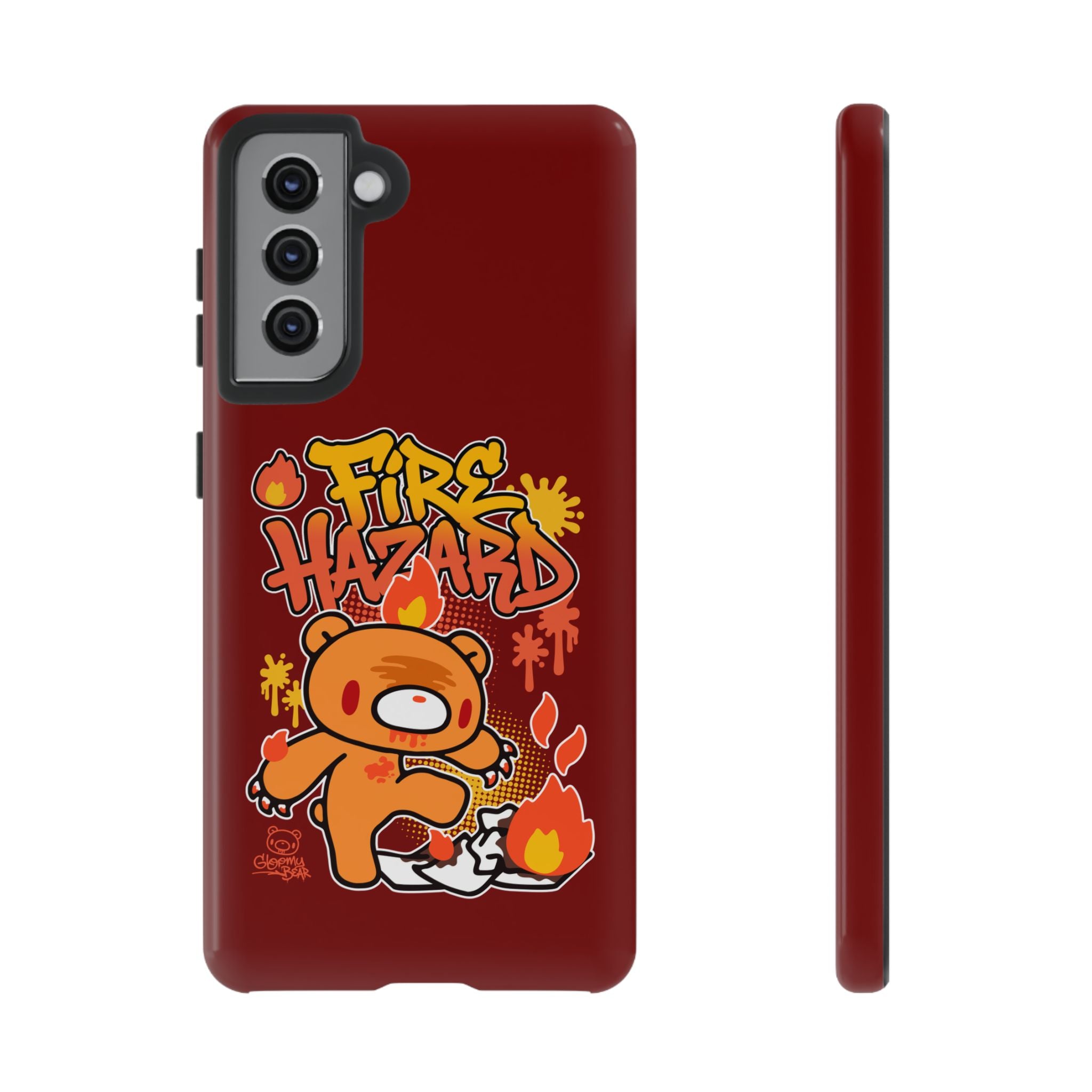 Gloomy Fire trash Phone Case