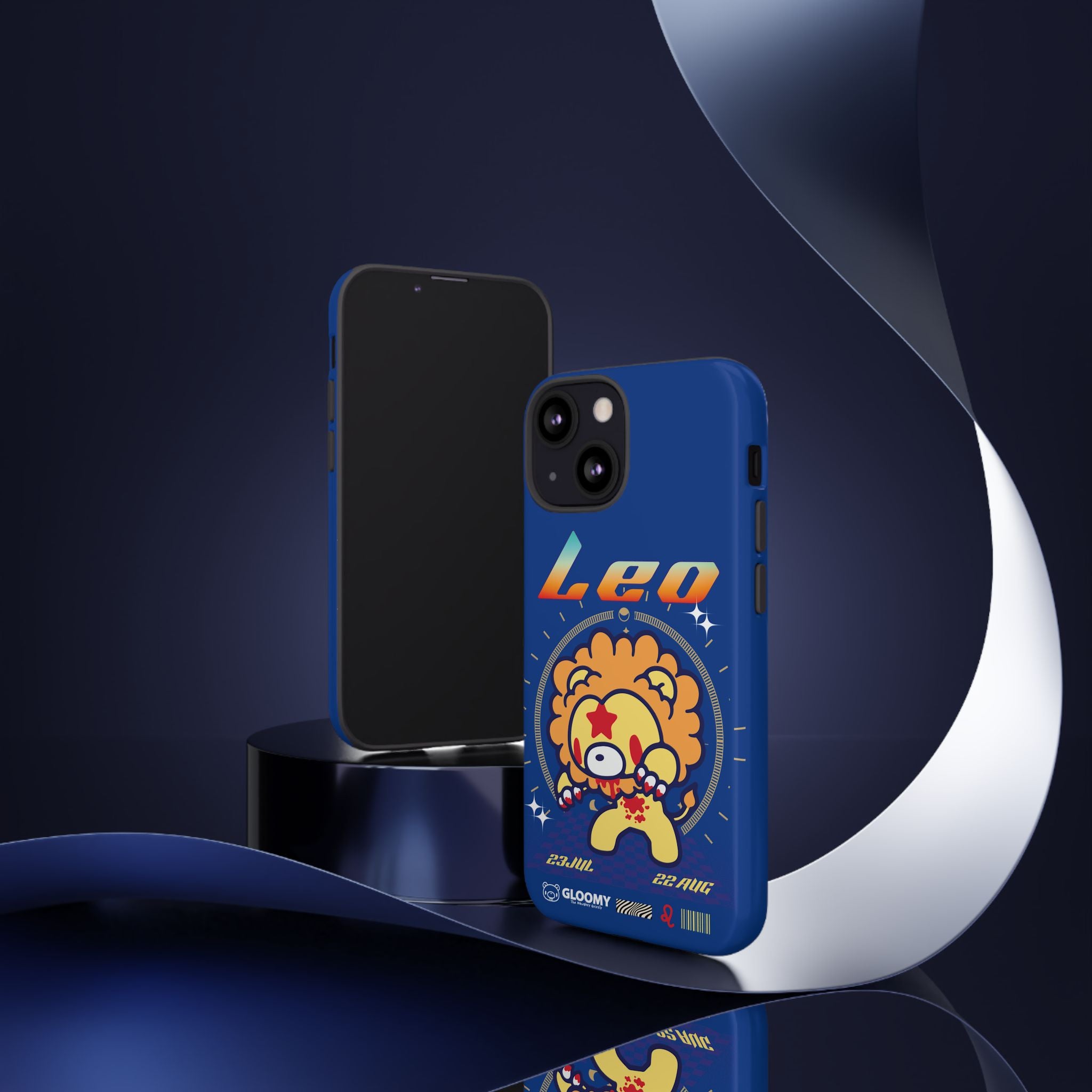 Zodiac Leo gloomy bear Phone Case