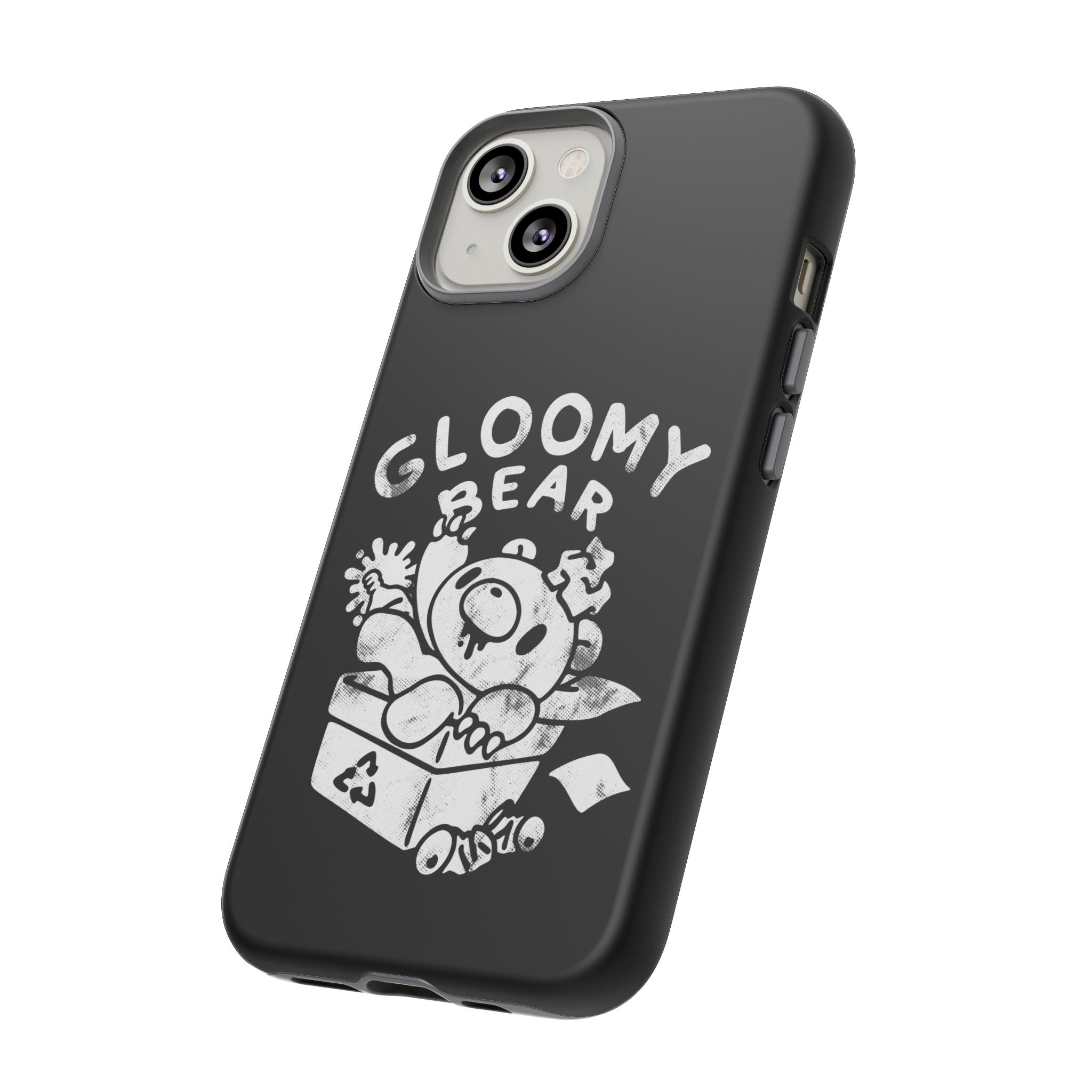 Gloomy trash garbage Phone Case