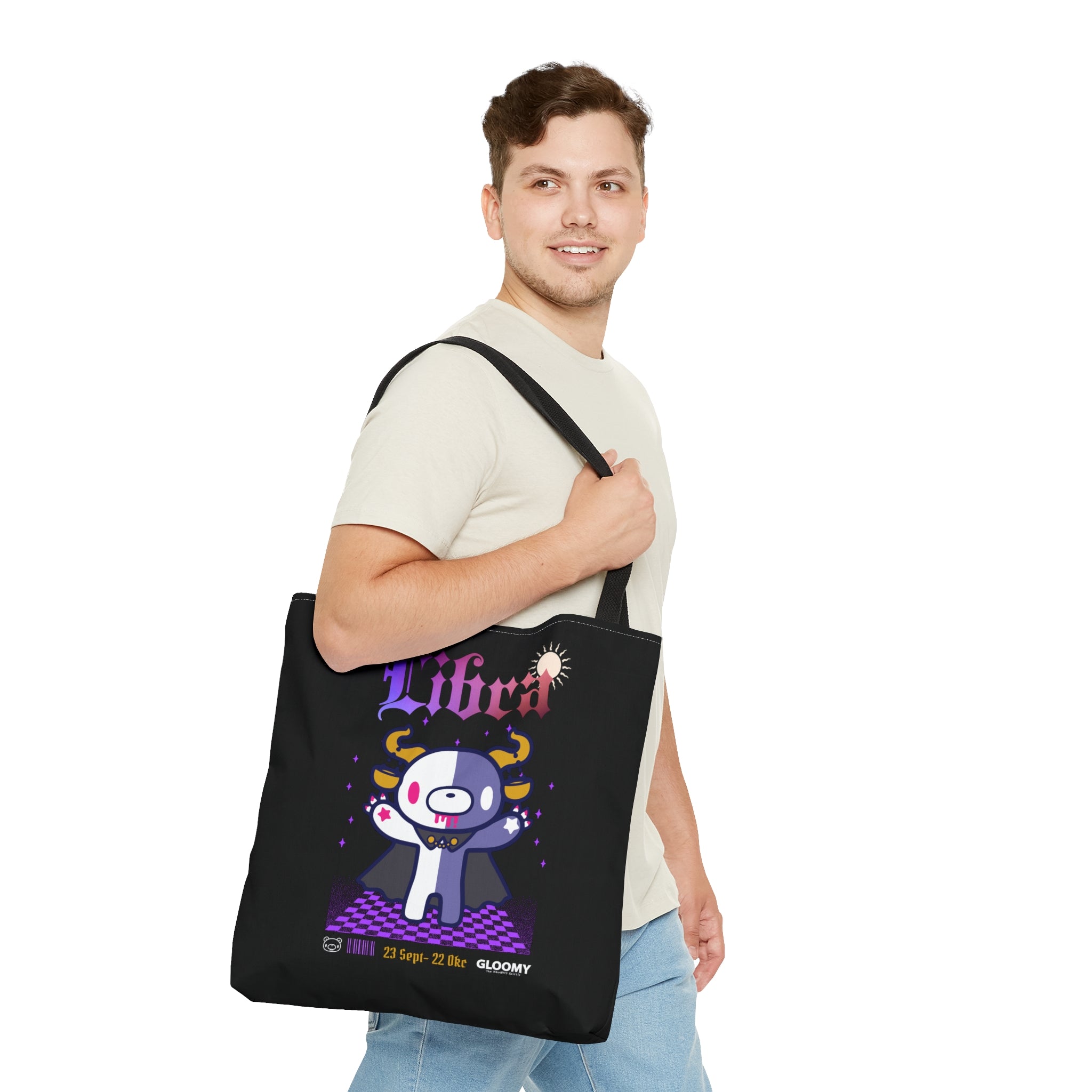 Gloomy Zodiac Libra Tote Bag