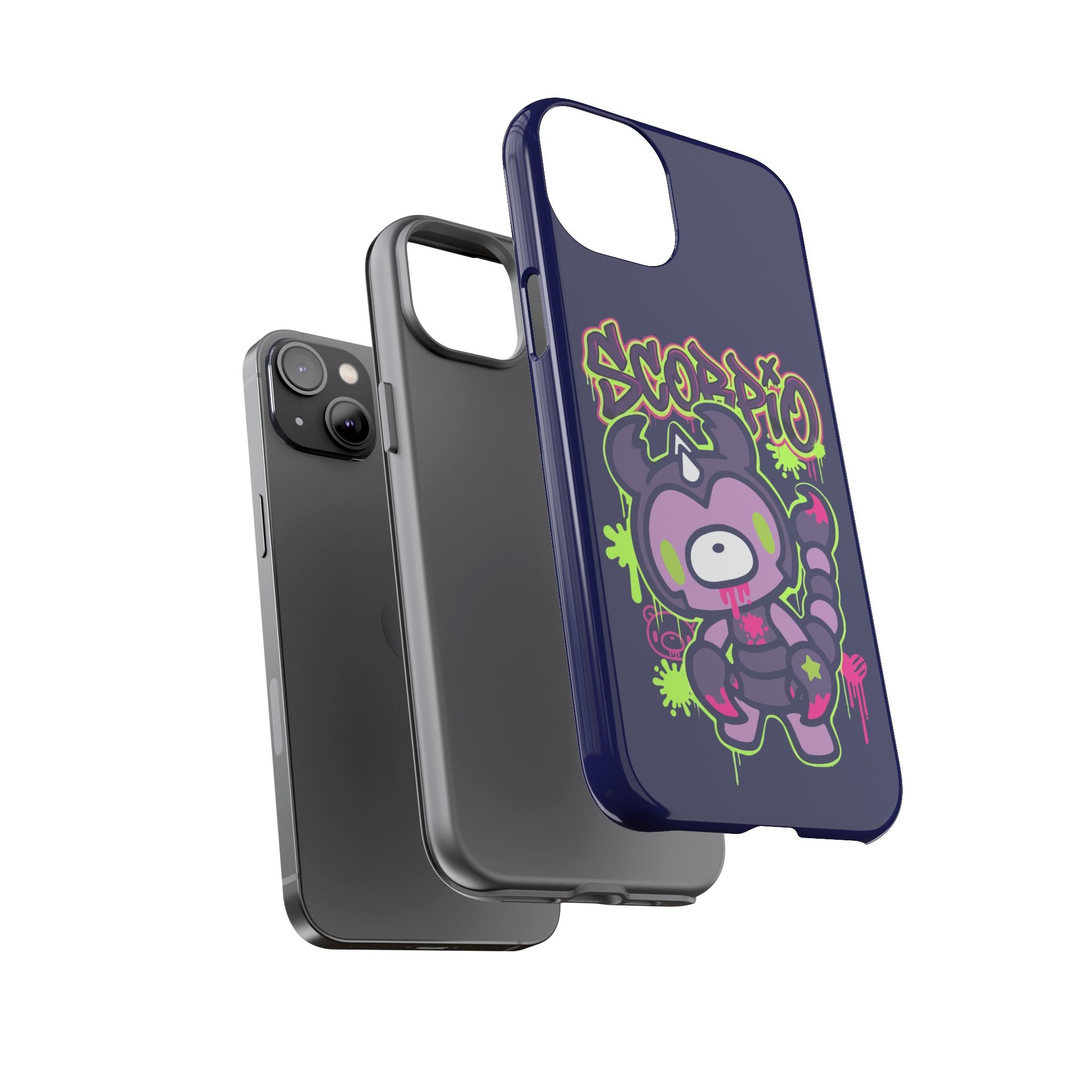 Zodiac Scorpio Gloomy Bear Phone Case