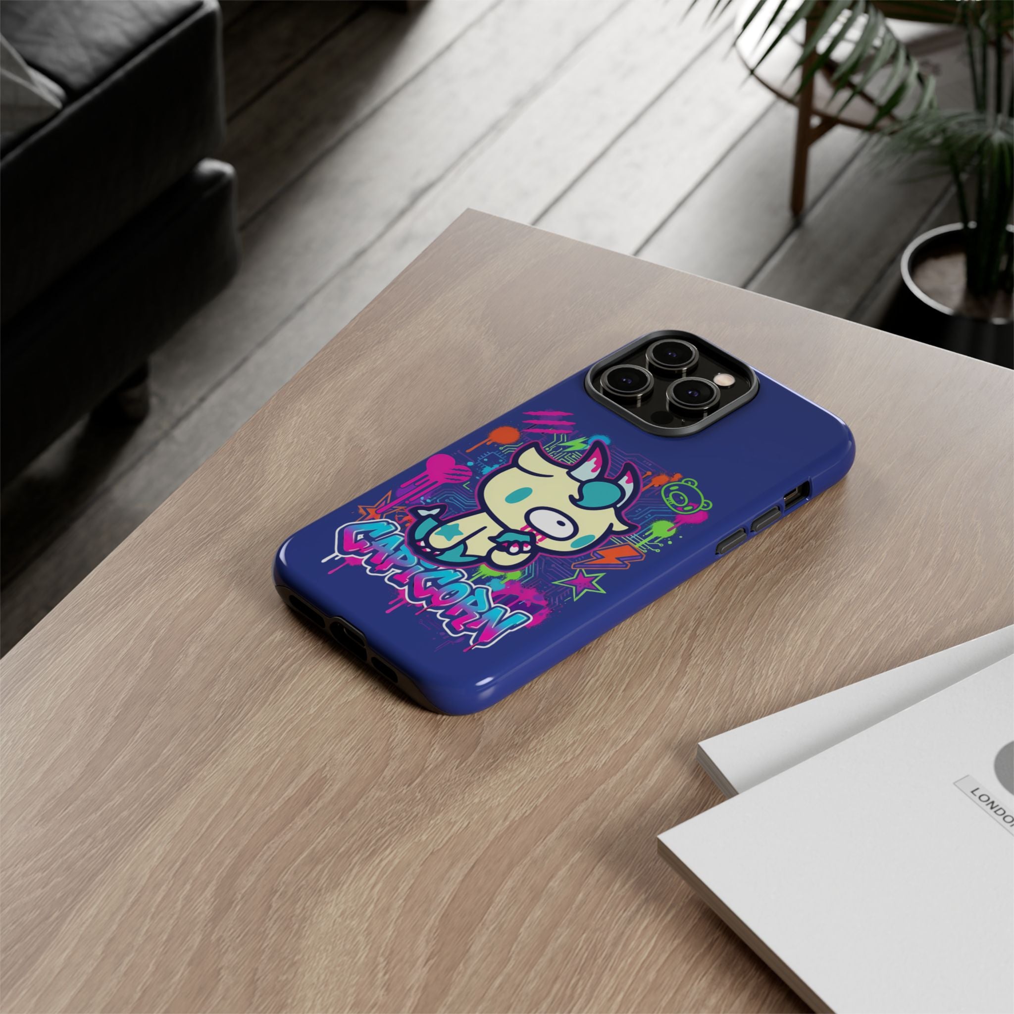 Zodiac Capricorn Gloomy Bear Phone Case