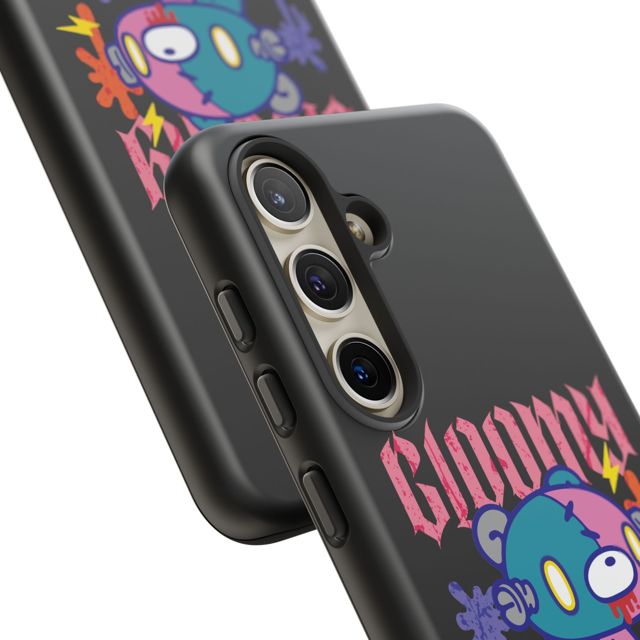 gloomy bear Halloween patchwork Phone Case