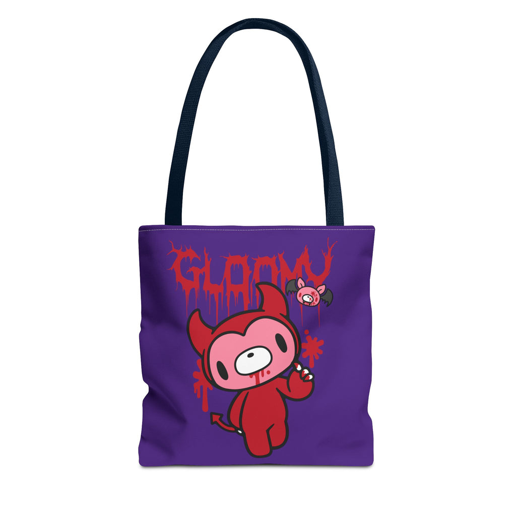 Gloomy Bear Halloween Devil Tote Bag - 2024